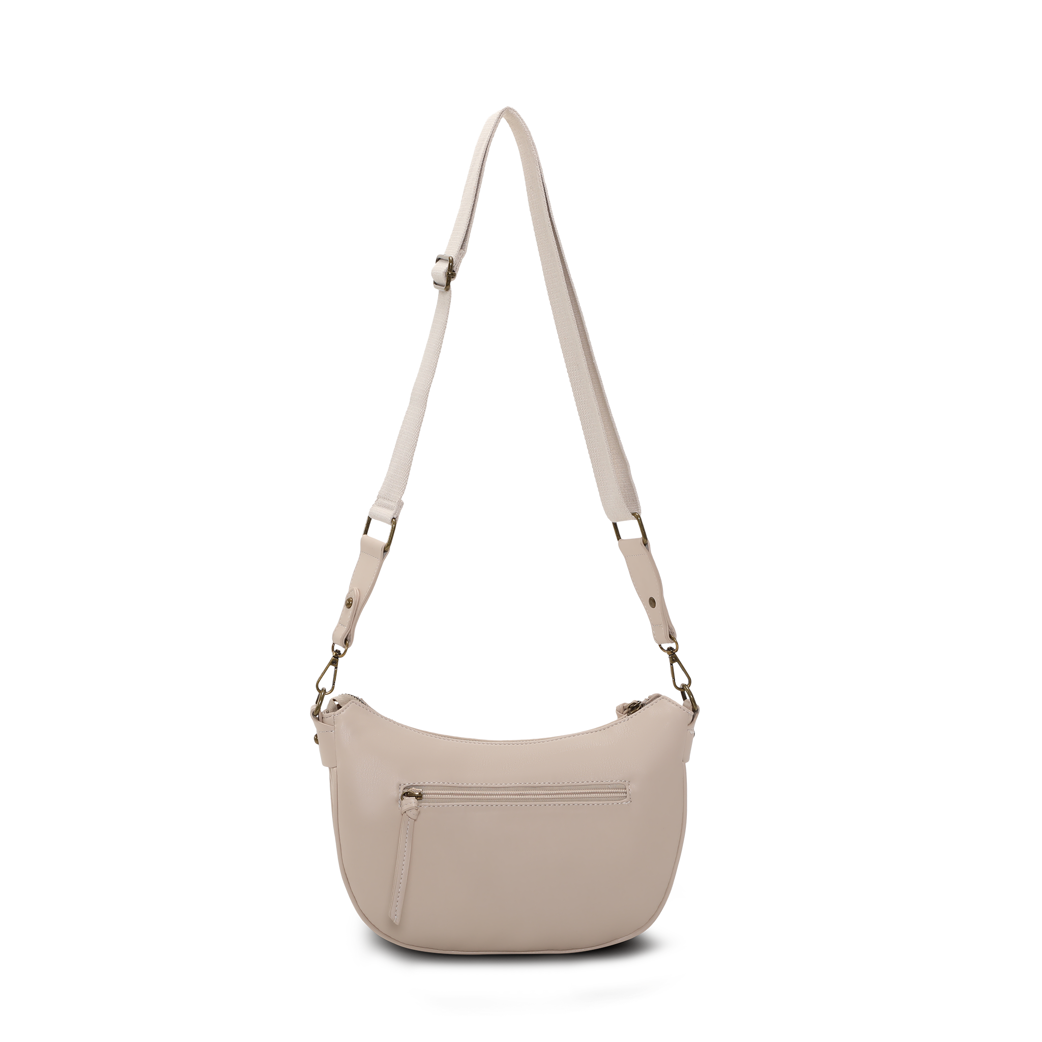 Crossbody-veske | Beige | Regulerbar reim | 8051303 Kongsberg
