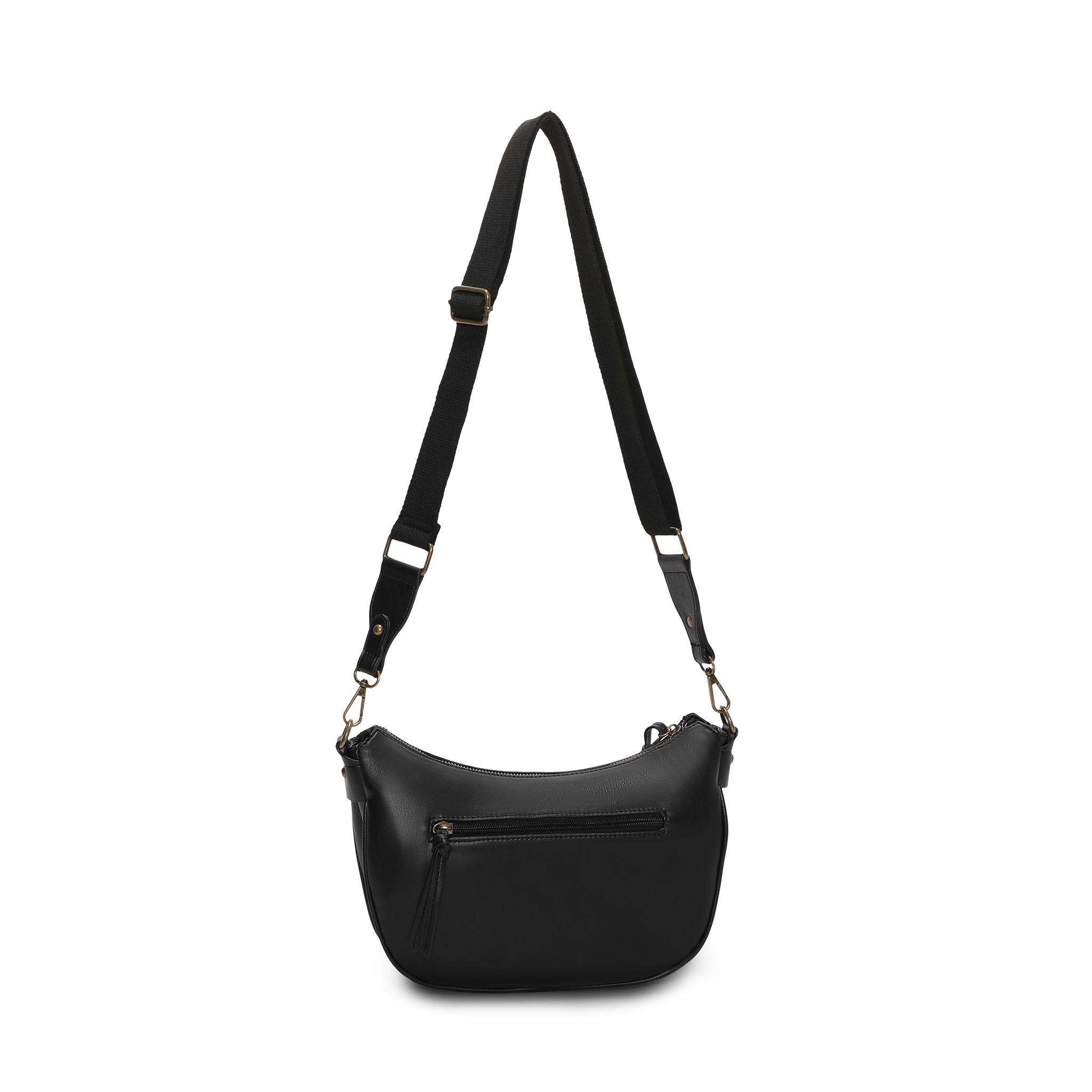Crossbody-veske | Sort | Regulerbar reim | 8051303 Kongsberg