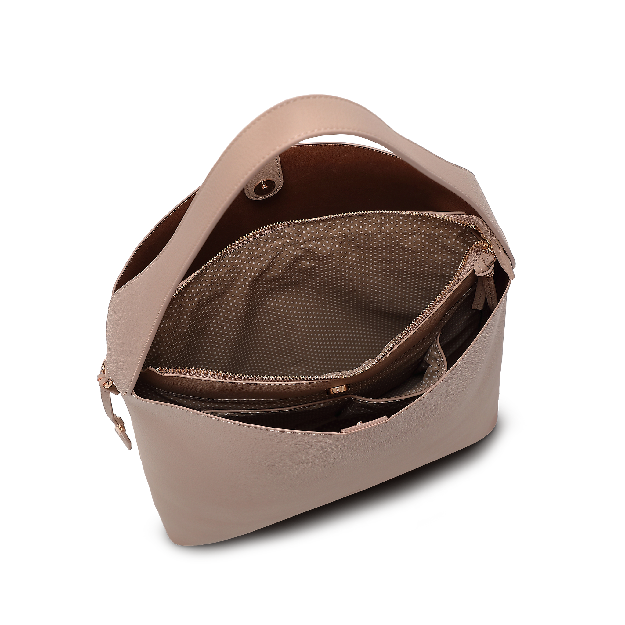 Skulderveske | Beige | Romslig | 8051320 Kragerö