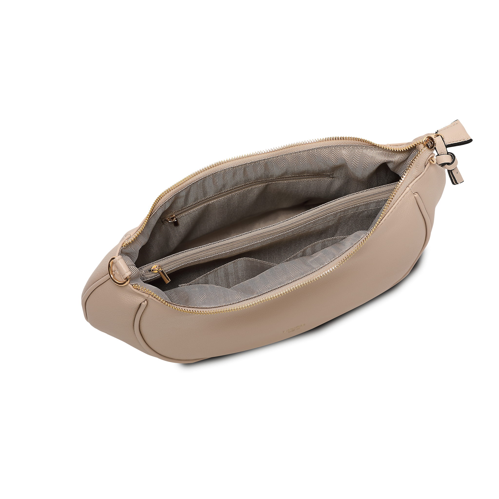 Skulderveske | Beige | Romslig | 8051346 Egersund