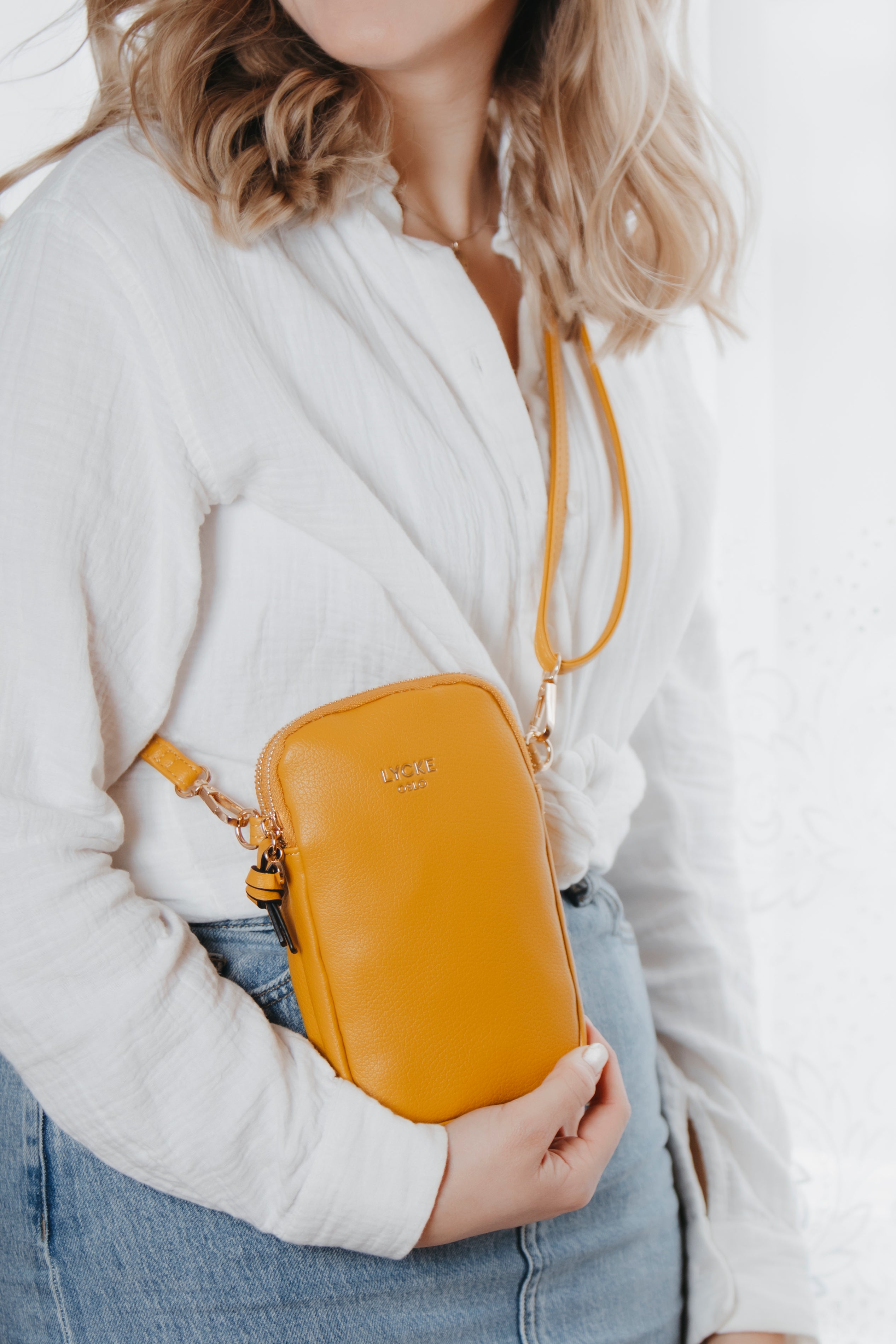 Mobilveske | Gul | 8051347 Egersund