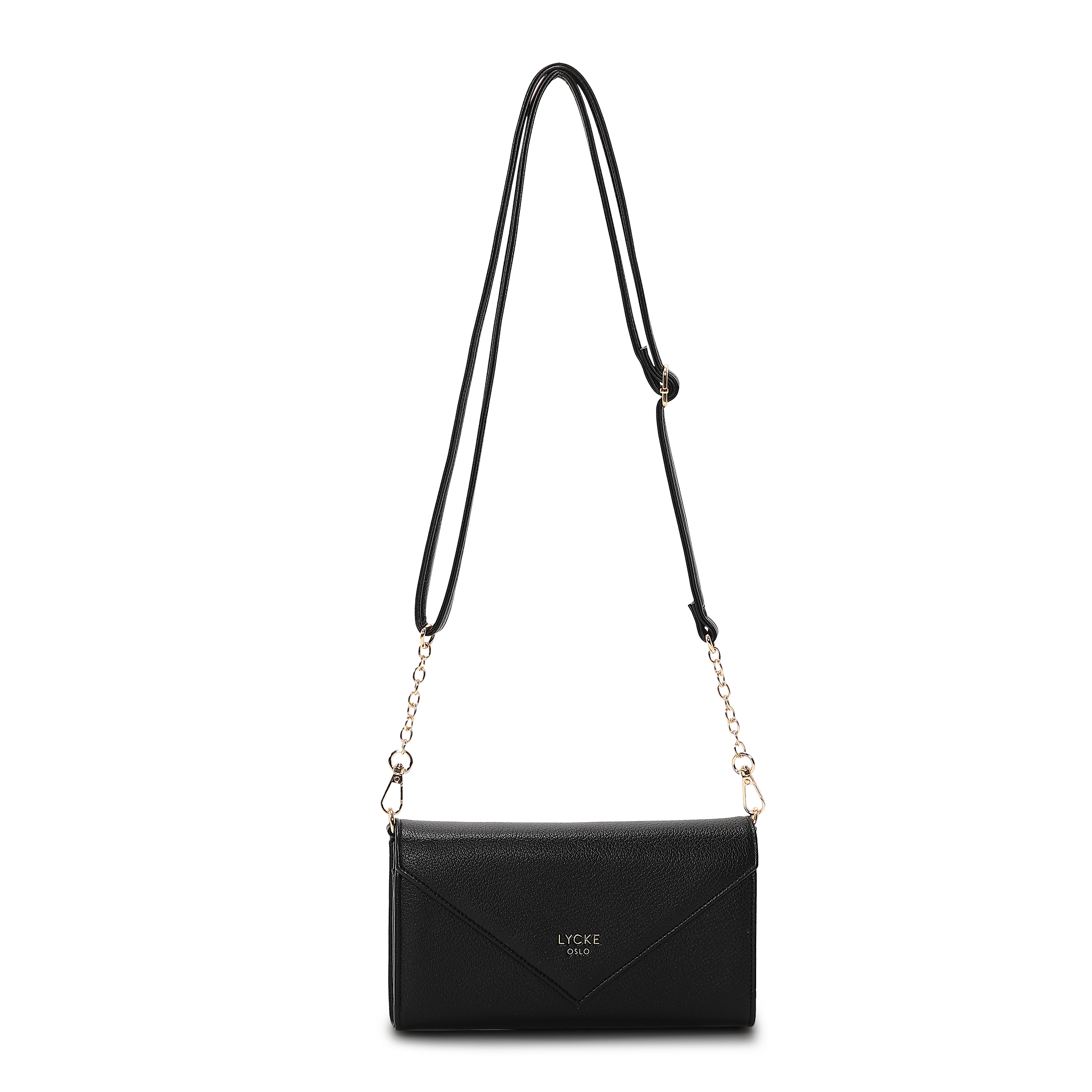 Klaffveske | Clutch | Sort | 8051350 Egersund