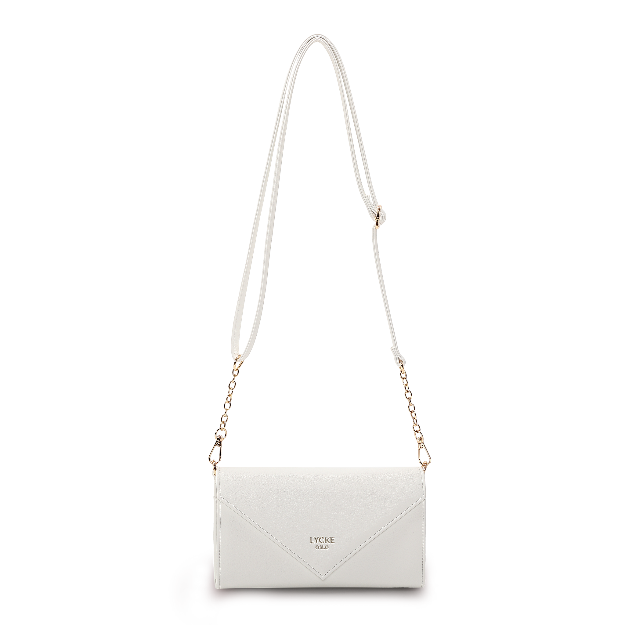 Klaffveske | Clutch | Hvit | 8051350 Egersund