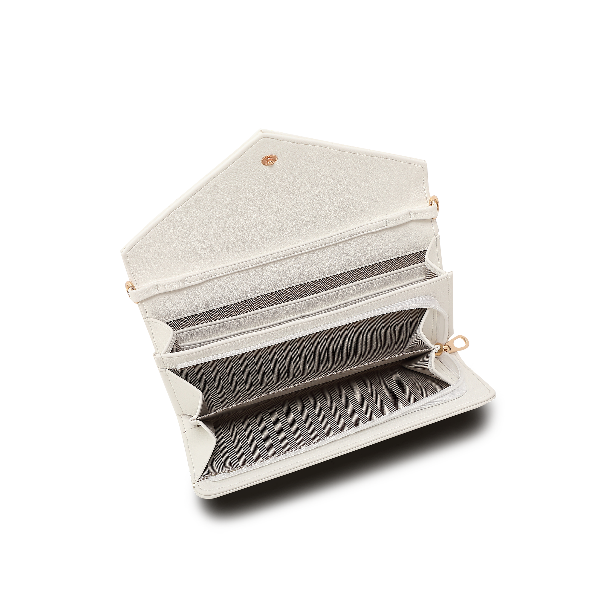 Klaffveske | Clutch | Hvit | 8051350 Egersund