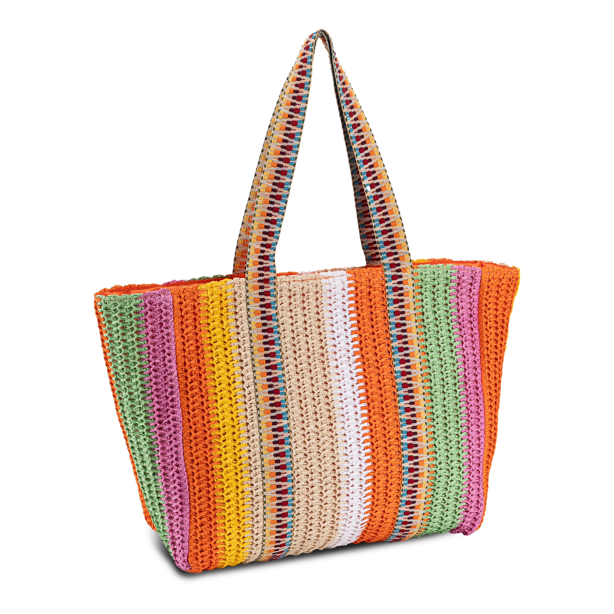 Strandveske | Romslig | Flerfarget | 8051360