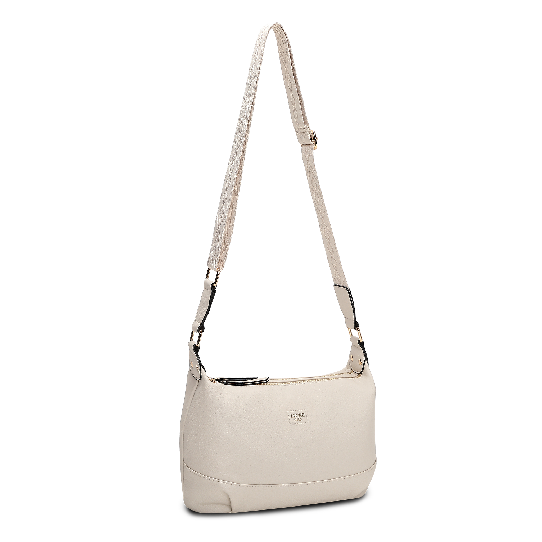 Skulderveske | To hovedrom | Beige | 8051402 Alma