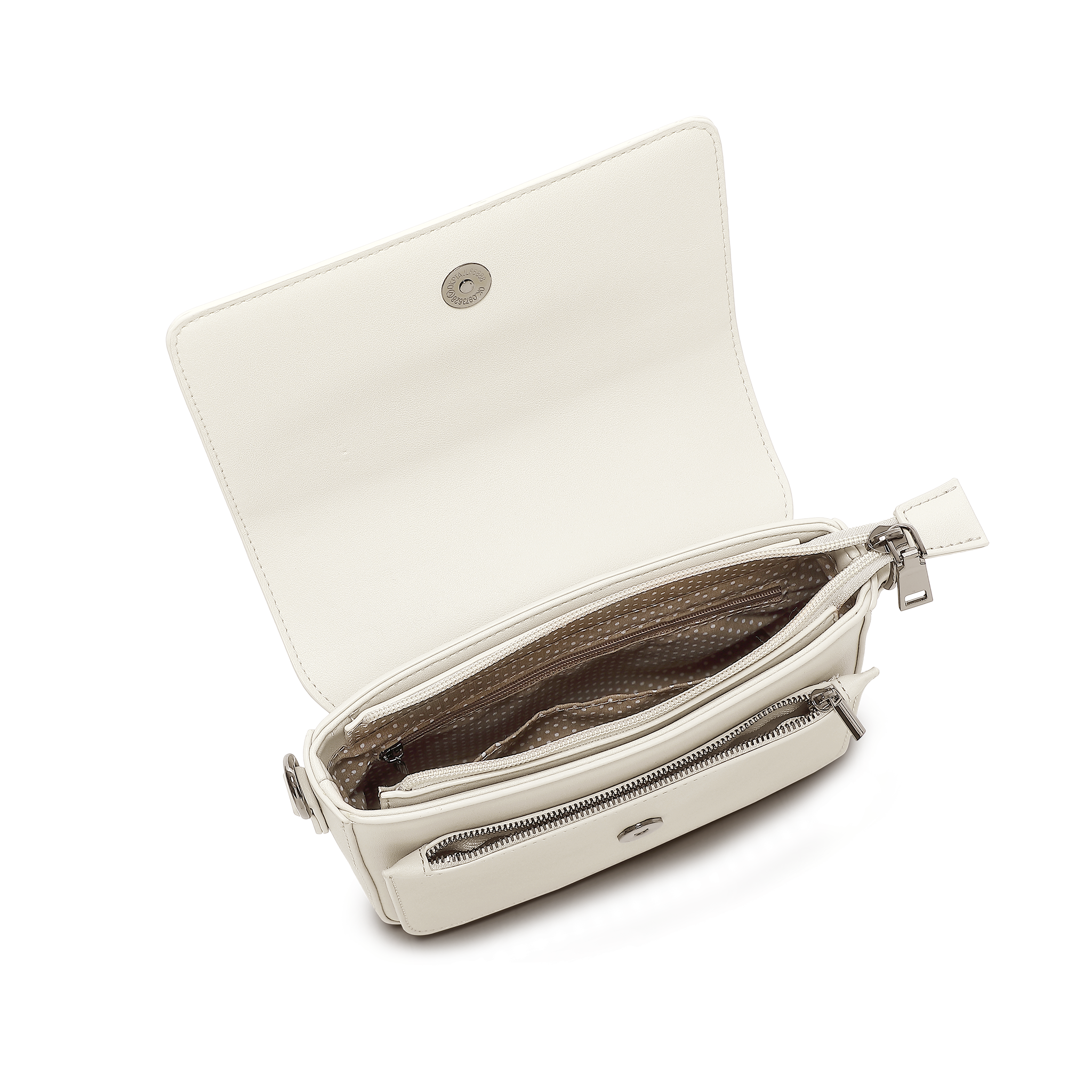 Crossbody | To reimer | Hvit | 8051429 Levanger