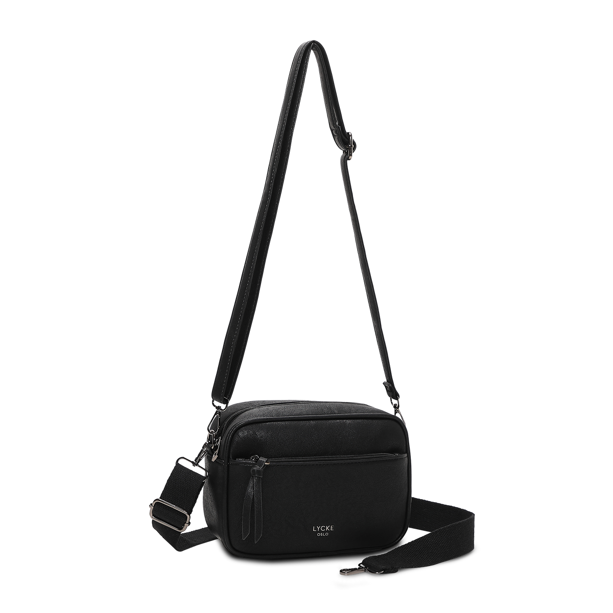 Carina crossbody-veske, Sort