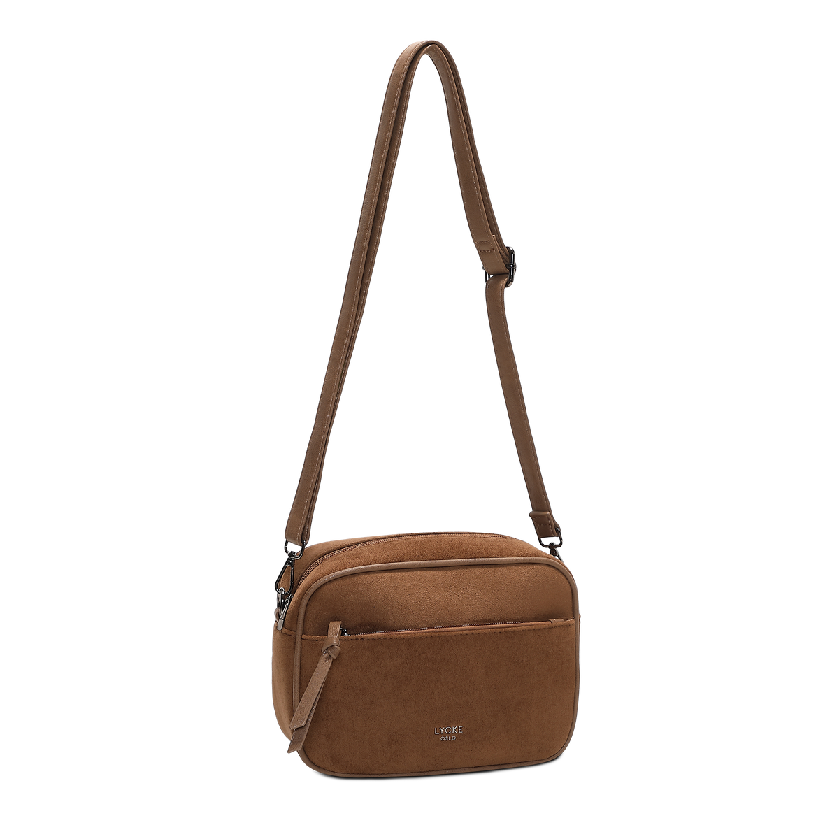 Carina crossbody-veske, Brun