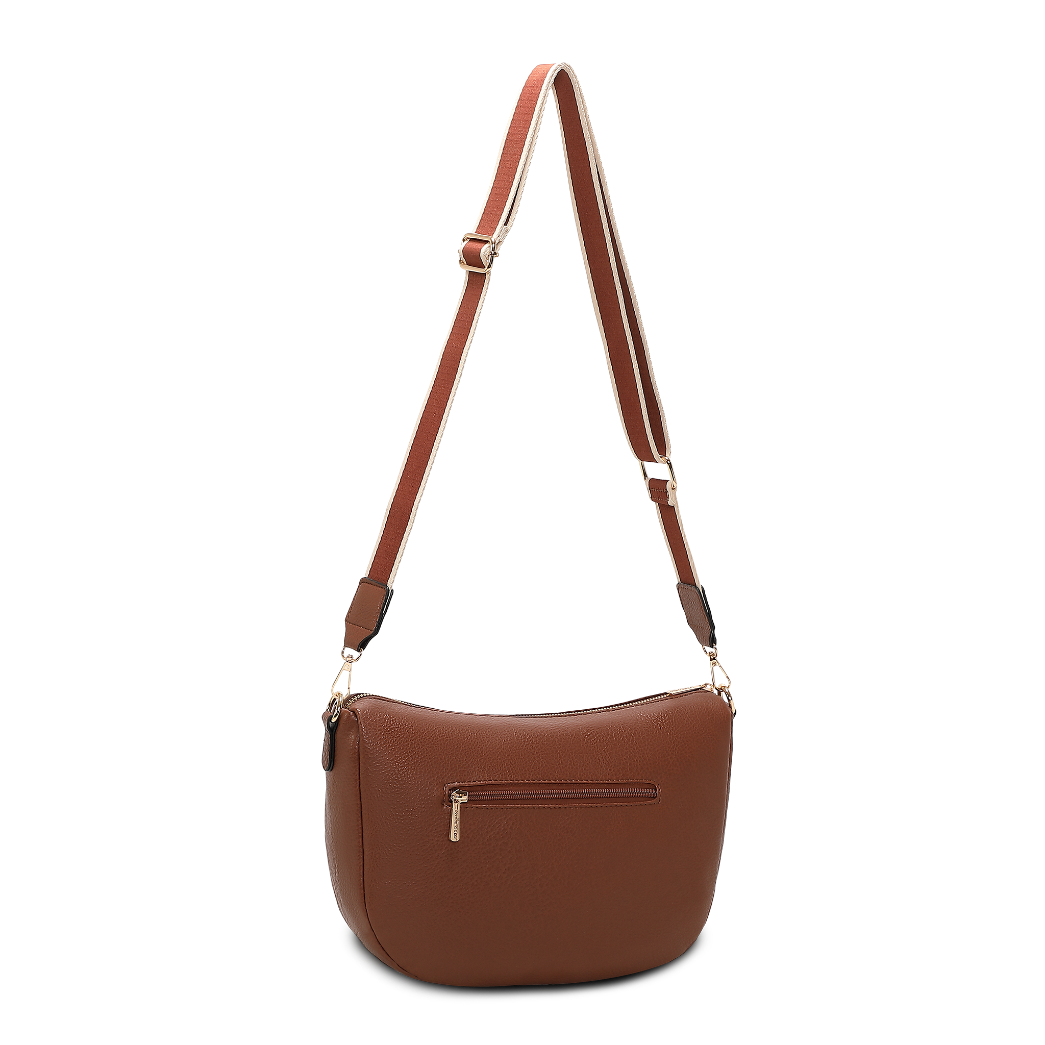 Crossbody Veske | Bred skulderrem | Brun | 8053212 Alma