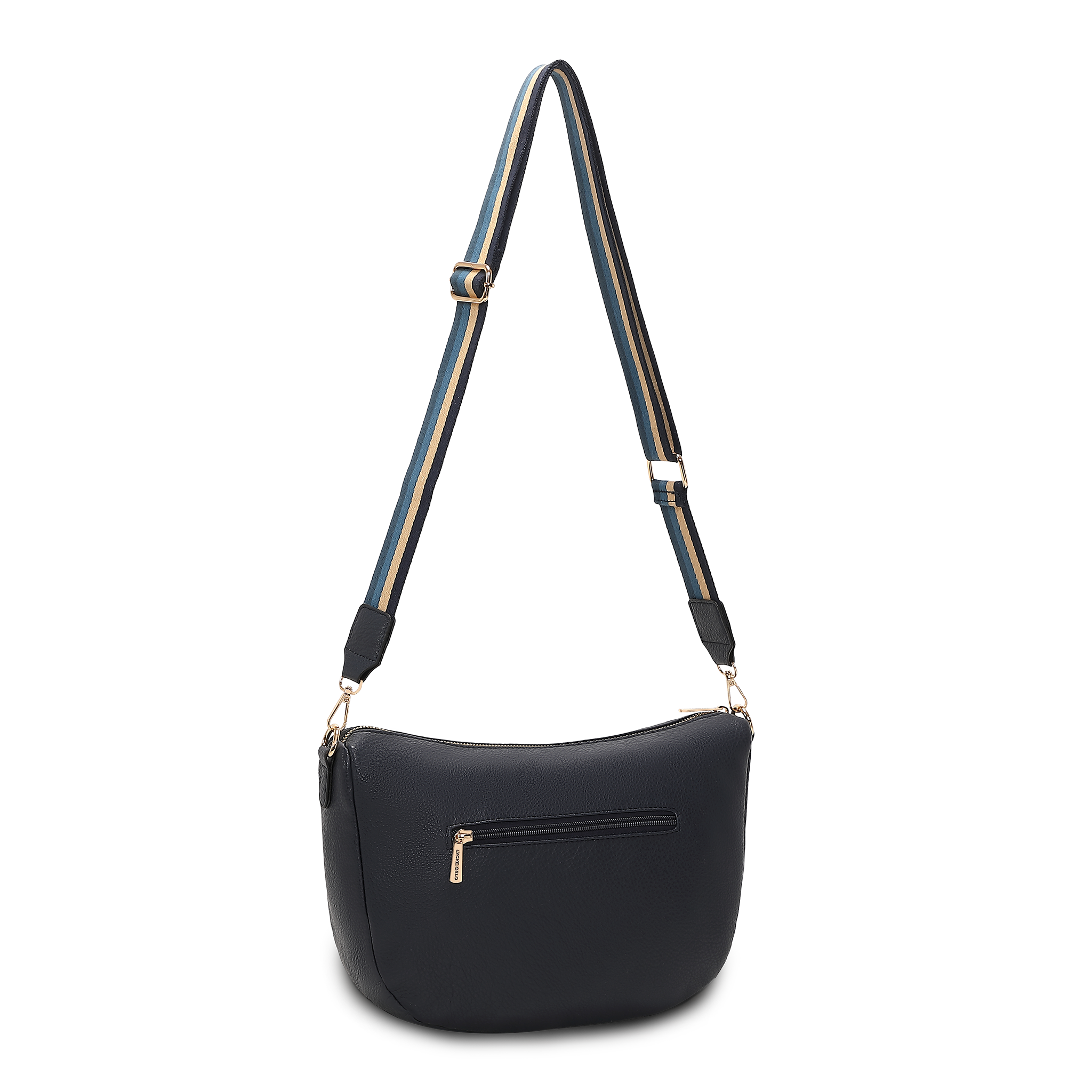 Crossbody Veske | Bred skulderrem | Navy | 8053212 Alma