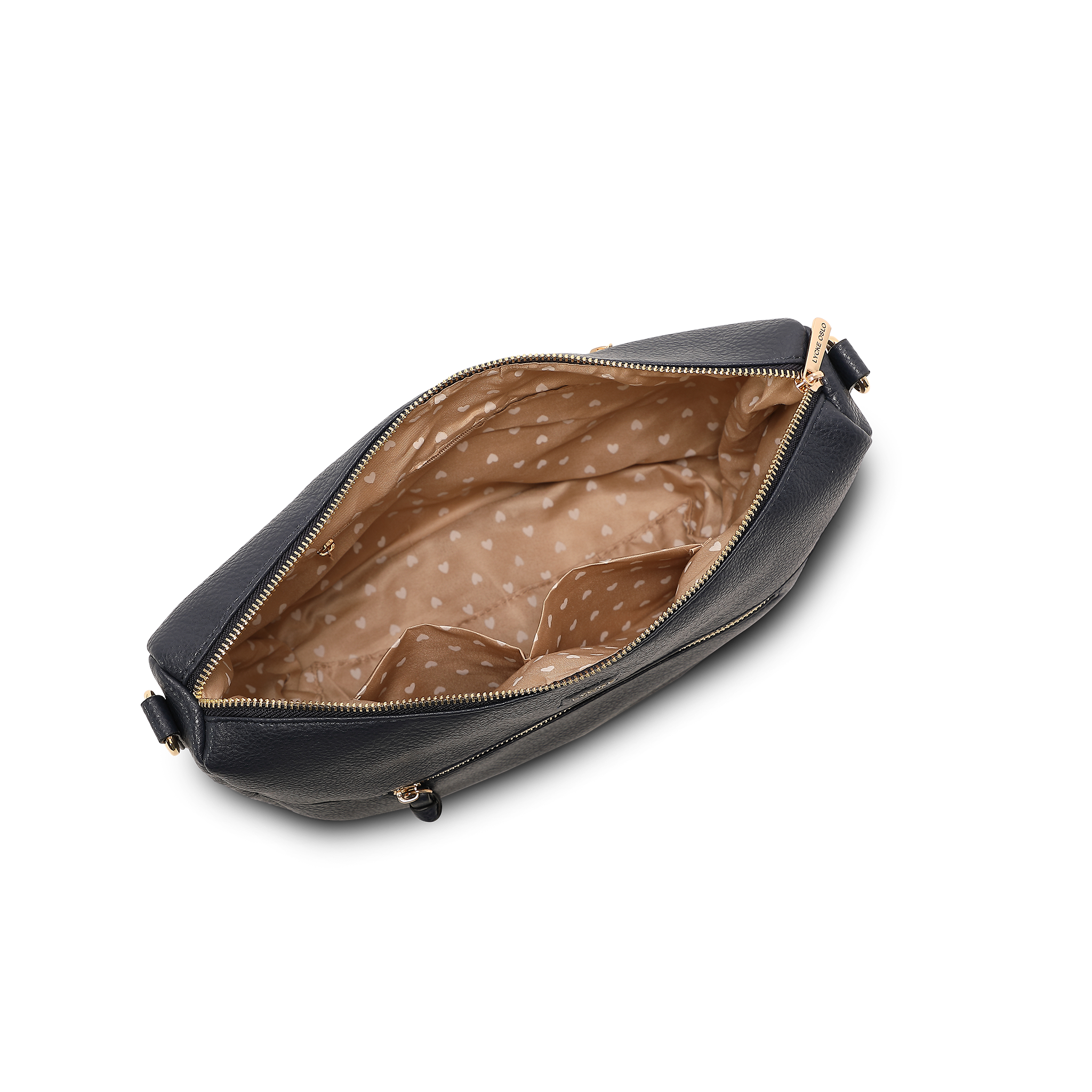 Crossbody Veske | Bred skulderrem | Navy | 8053212 Alma