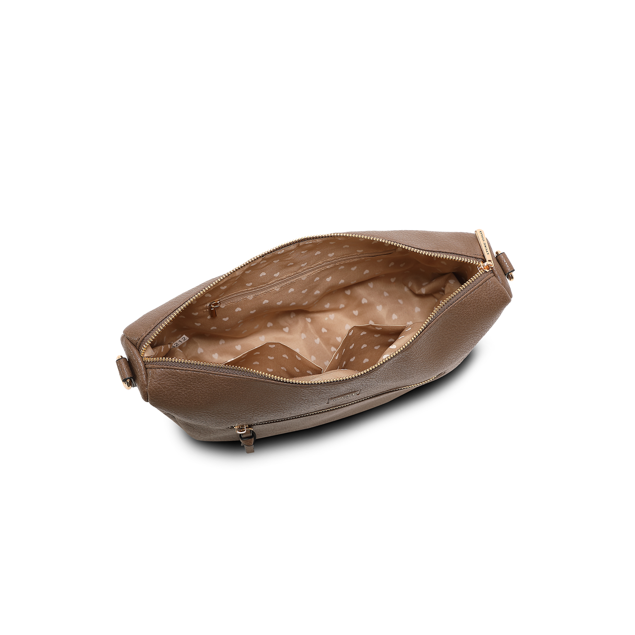 Crossbody Veske | Bred skulderrem | Taupe | 8053212 Alma