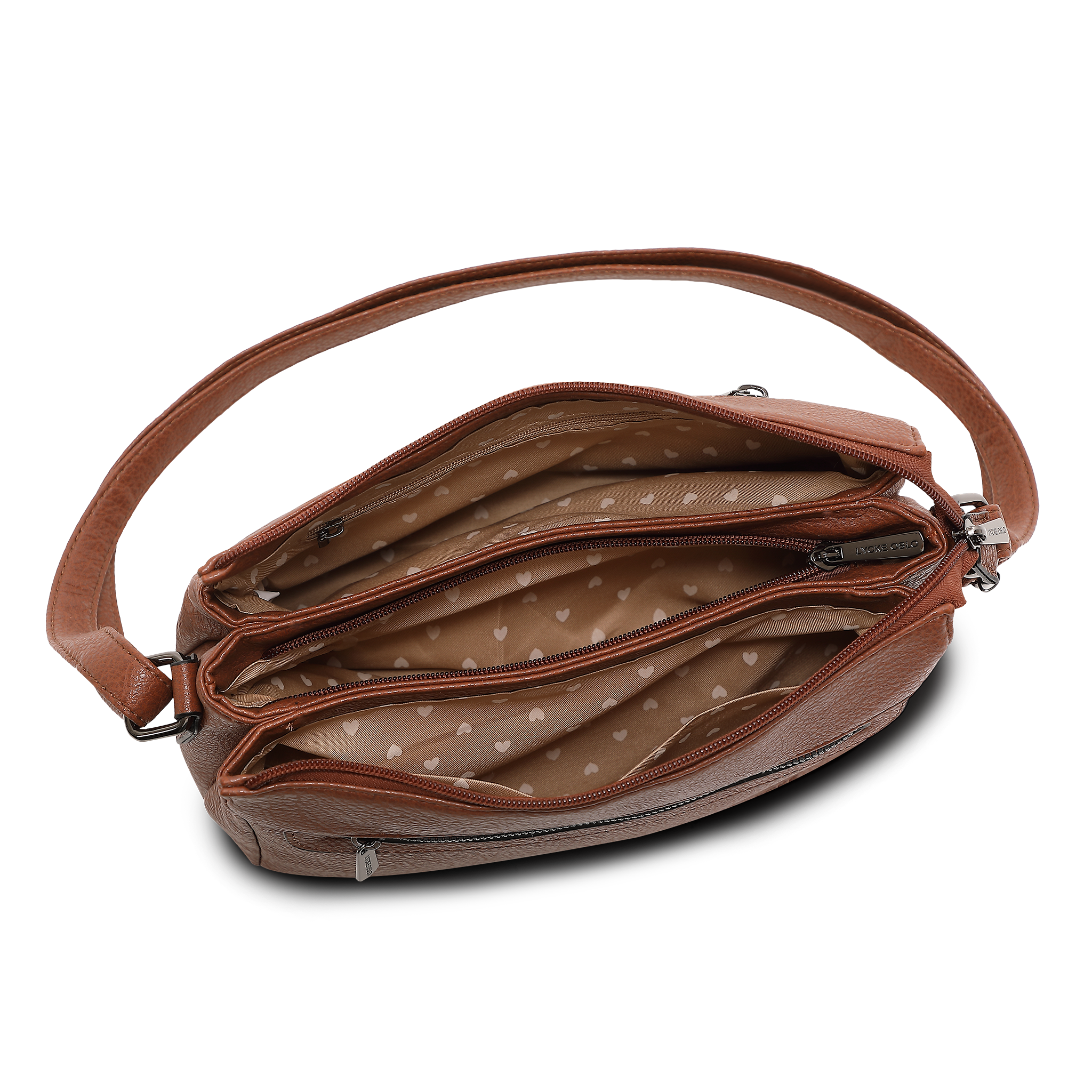 Skulderveske | Gode inndelinger | Brun | 8053215 Doris