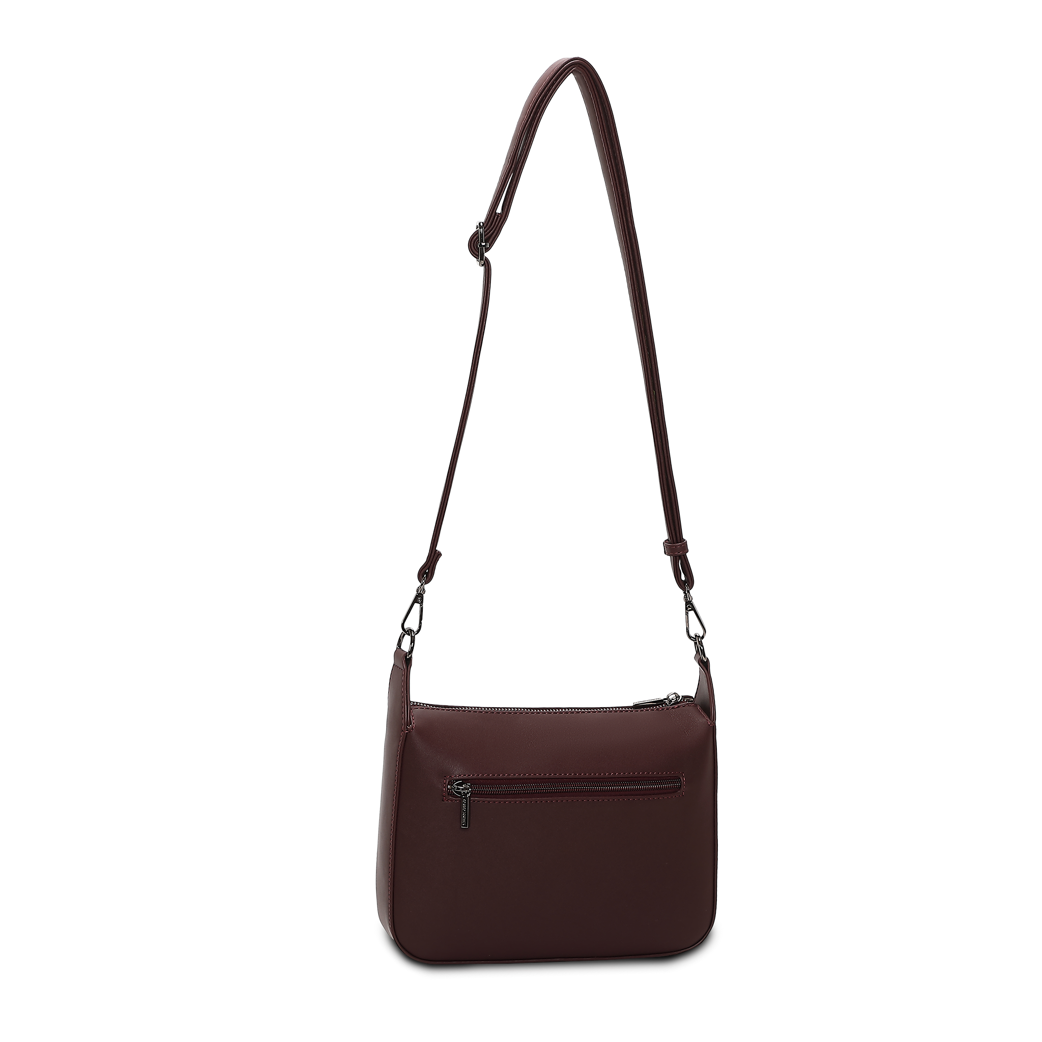 Crossbody | Klassisk | Burgunder | 8053833 Levanger