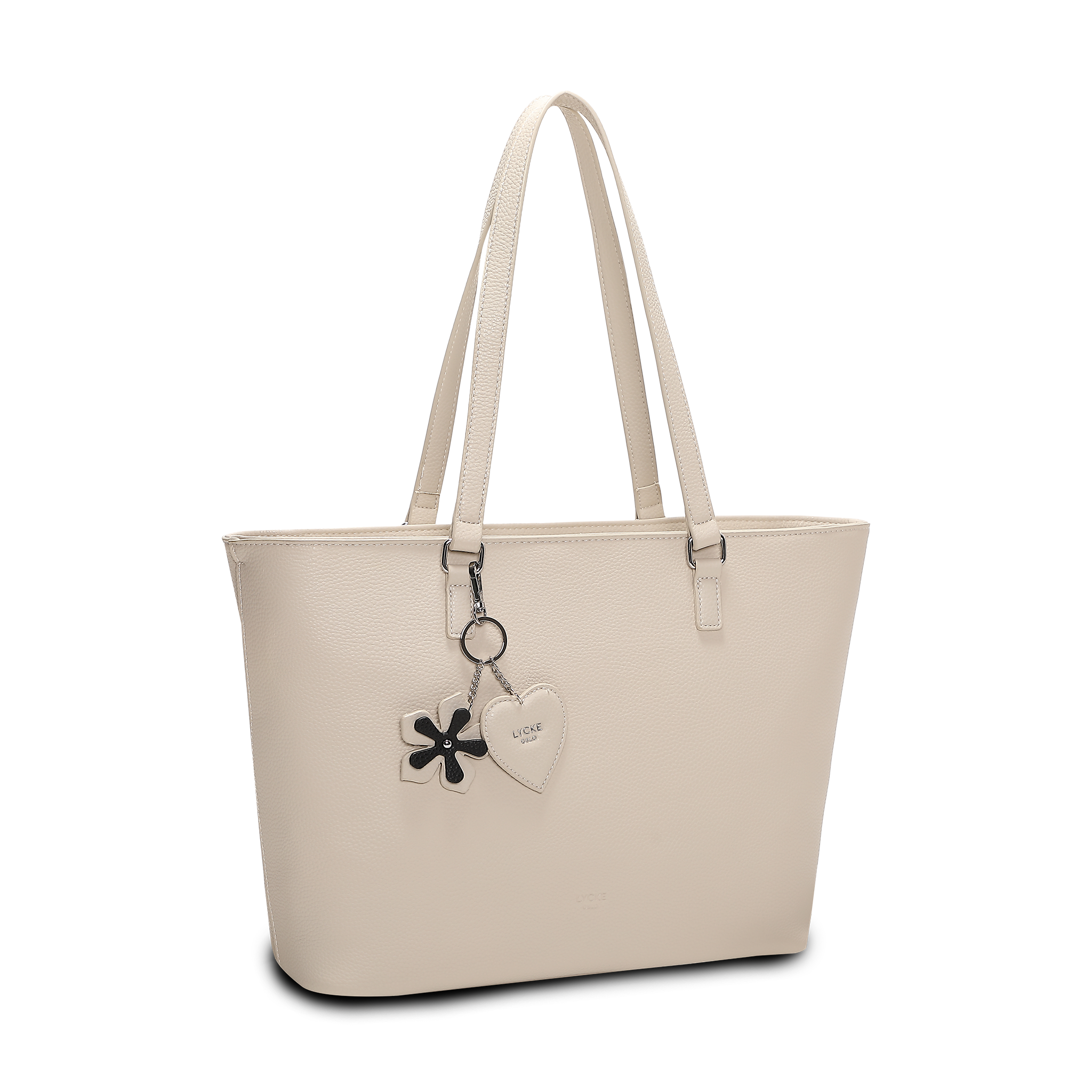 Tote-Veske | Langreim | Romslig | Beige | 8061109 Arendal