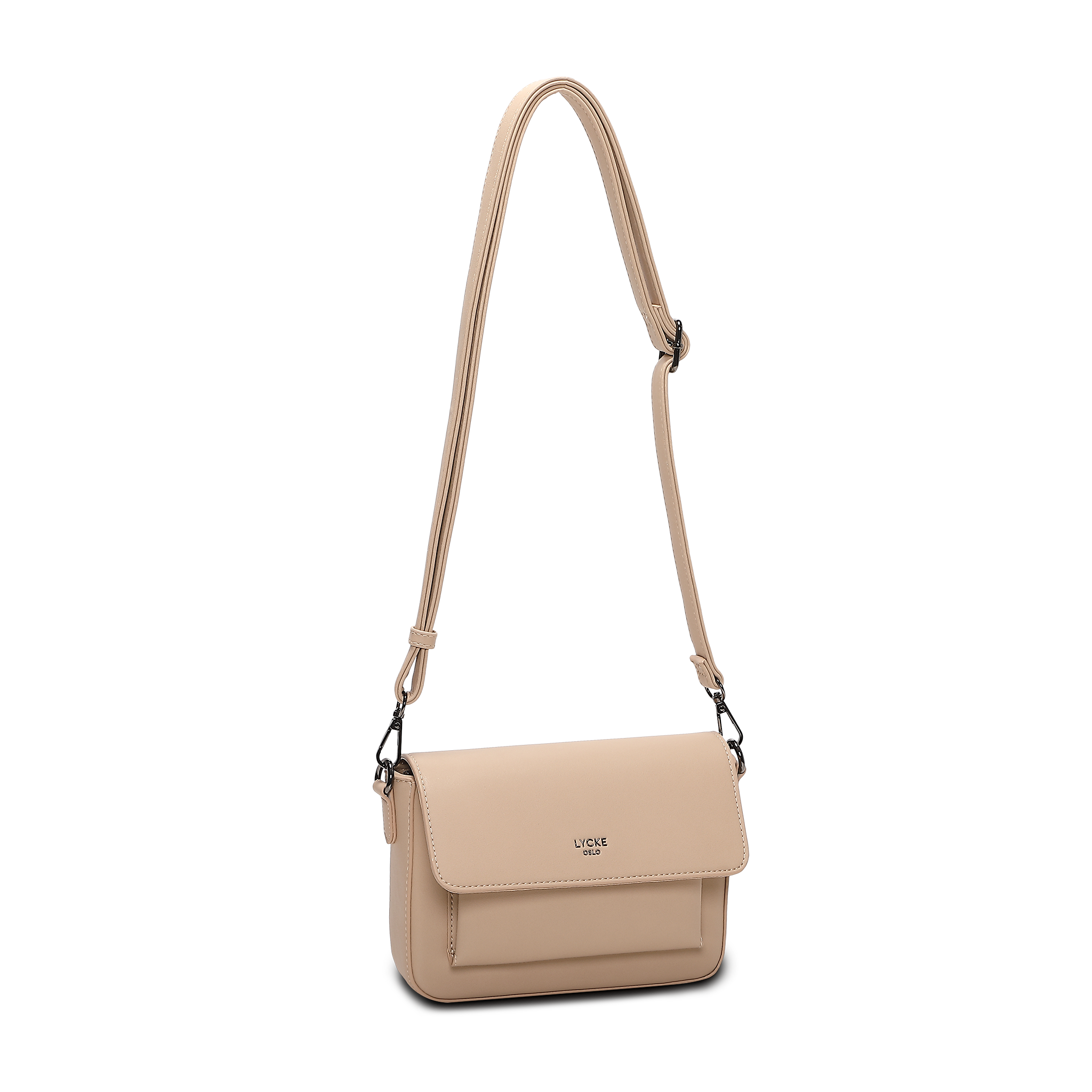 Levanger Klaffveske – Beige