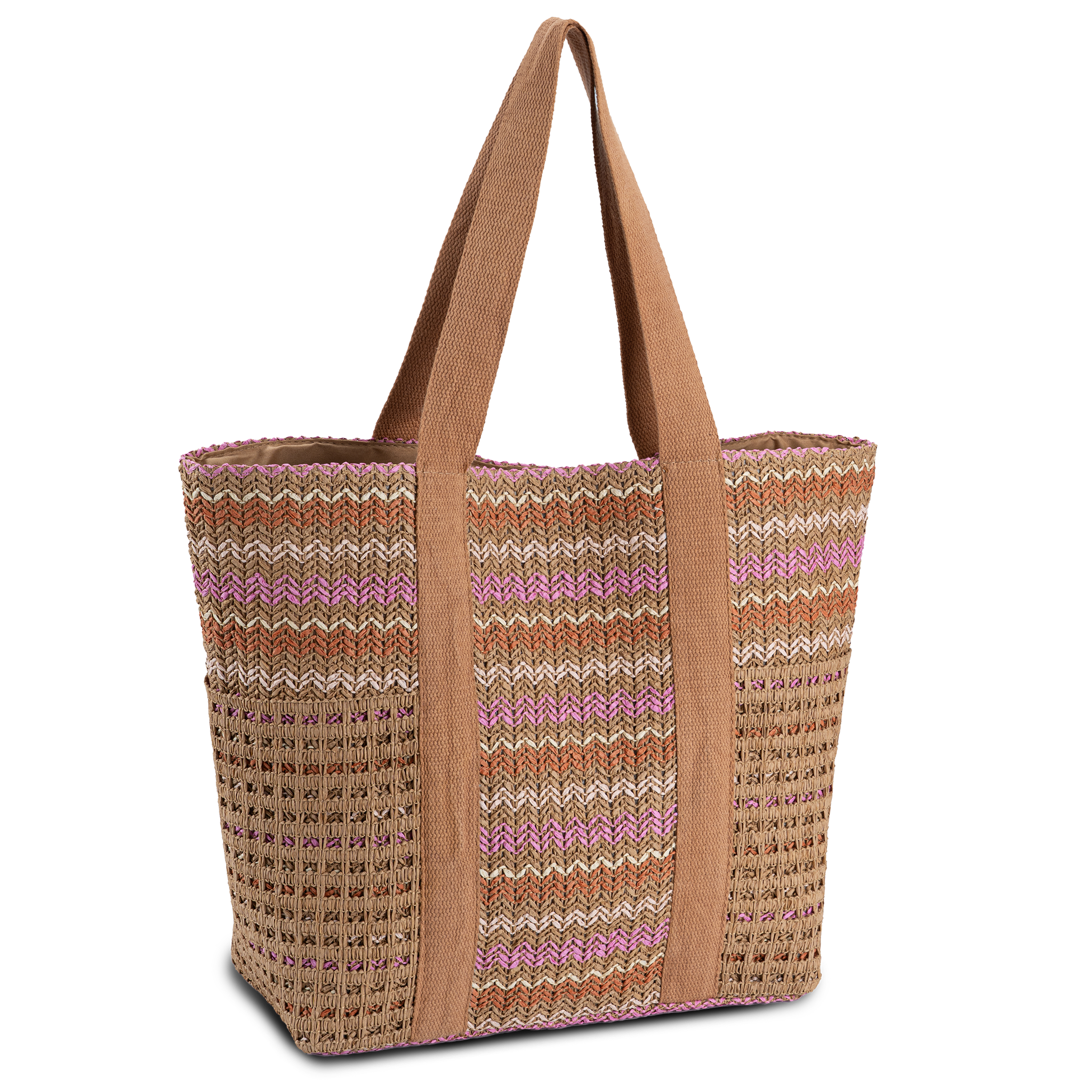Lycke Tote bag Strandveske Rosa