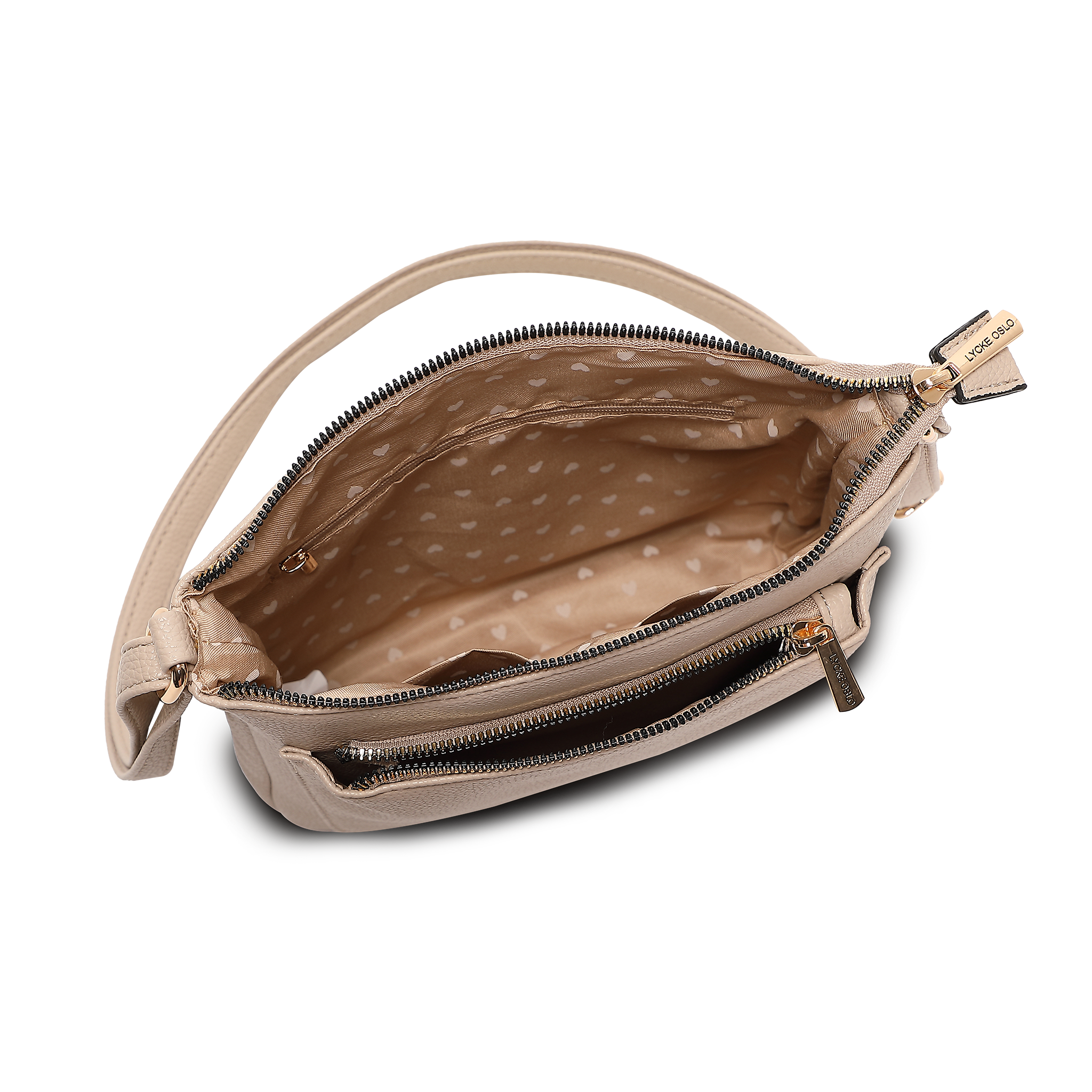 Crossbody | Beige | Tidløs | 8061514 Saga
