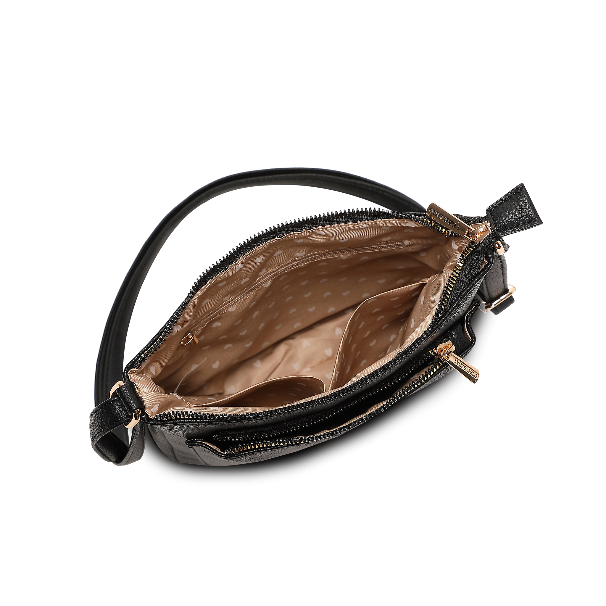 Crossbody | Sort | Tidløs | 8061514 Saga