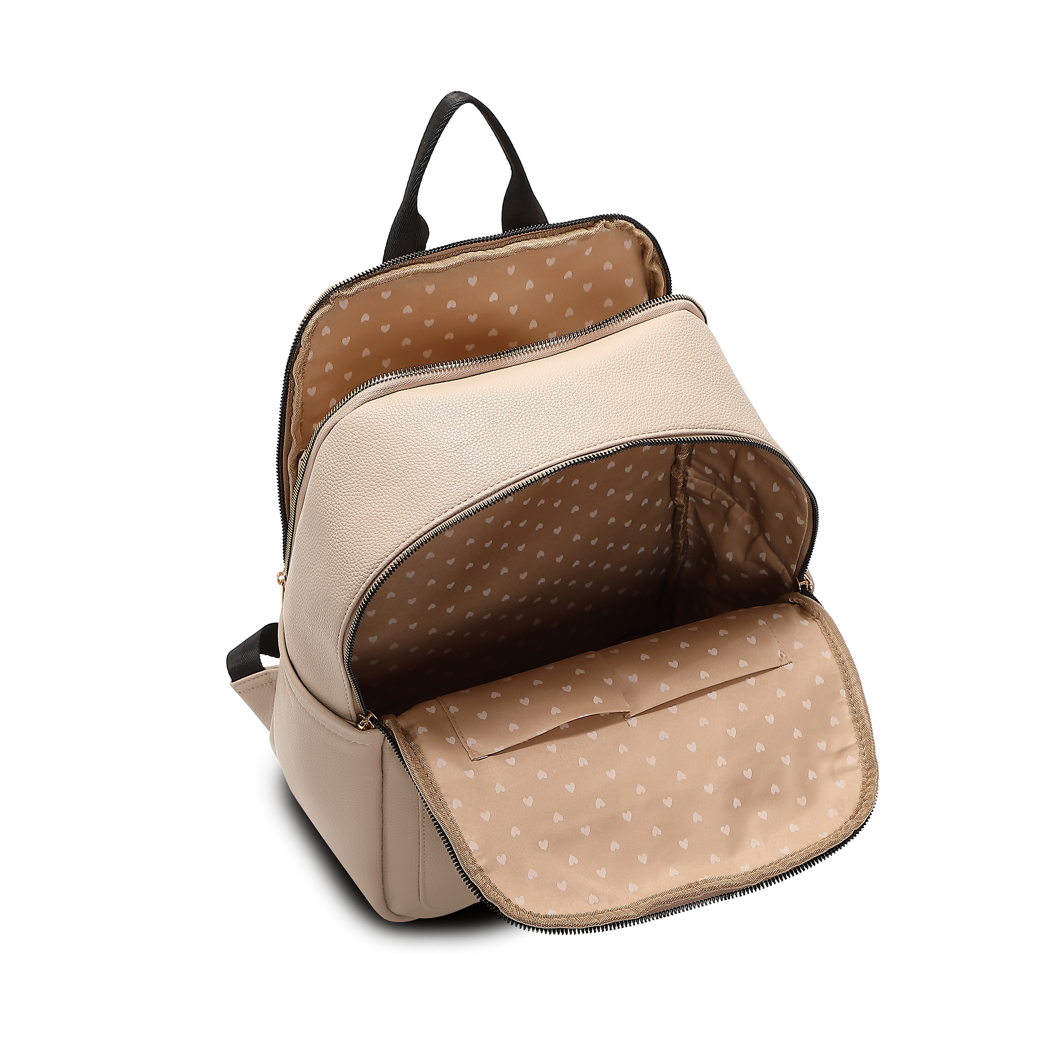 Ryggsekk | 14" | Beige | Romslig | 8061516 Saga