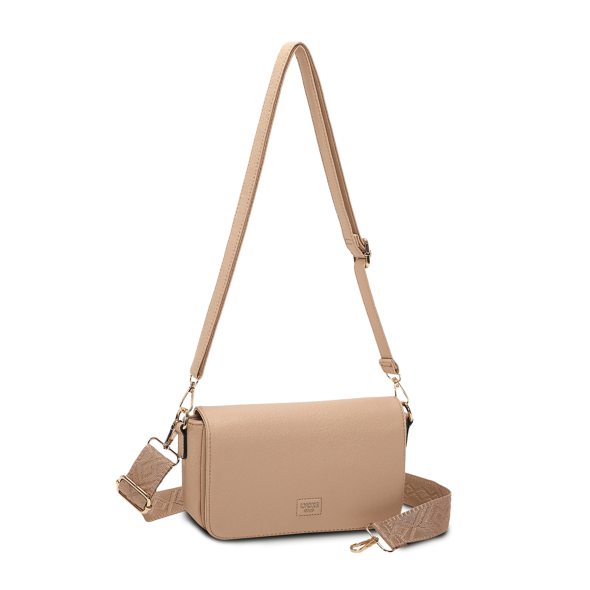 Crossbody veske | To reimer | Camel | 8061525 Alma
