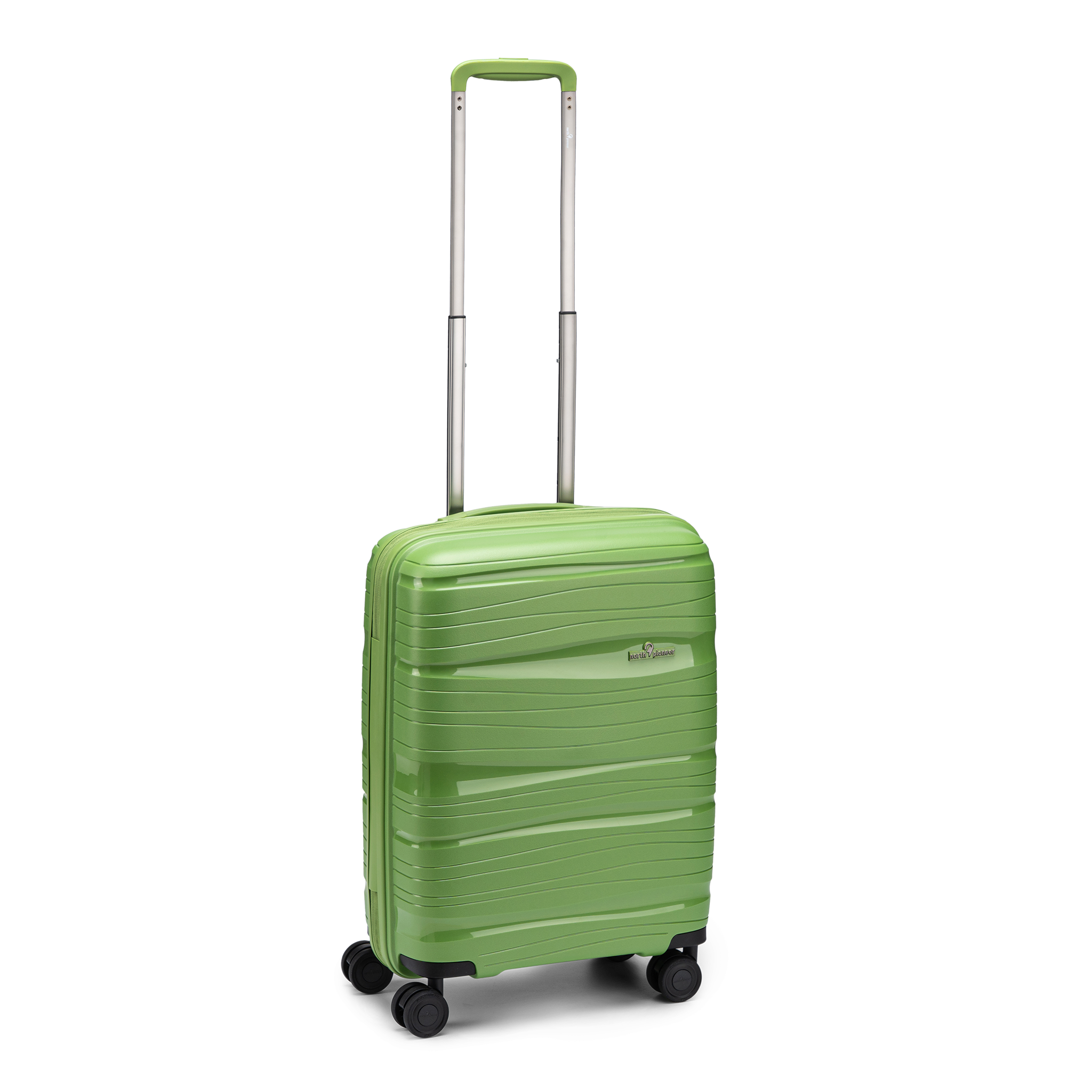 Oslo Kabinkoffert – Liten, Grønn, 55 cm, 4 hjul, TSA-kodelås