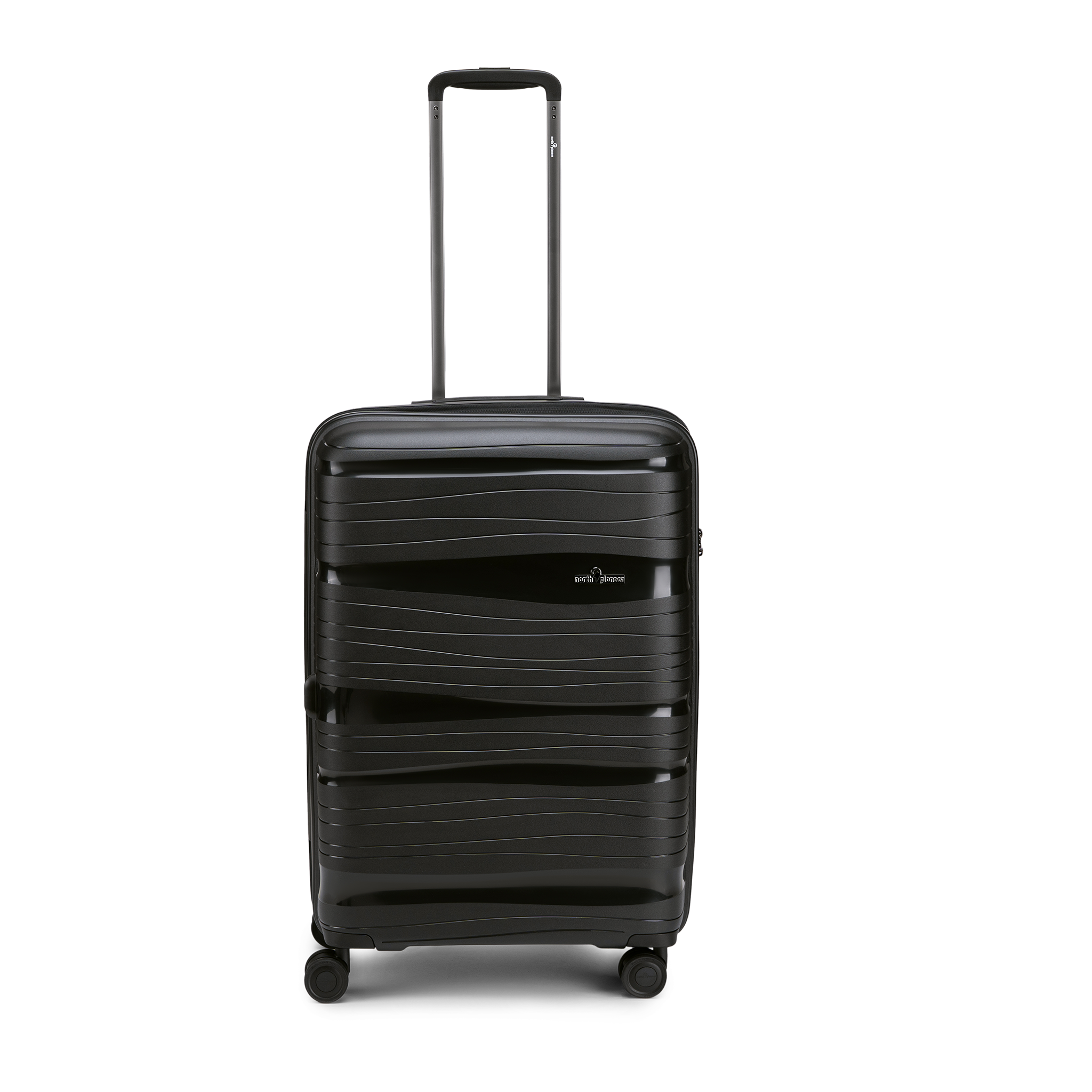 Kabin koffert | Liten | Sort | 55 cm | 4 Hjul | Kodelås TSA | Oslo koffert