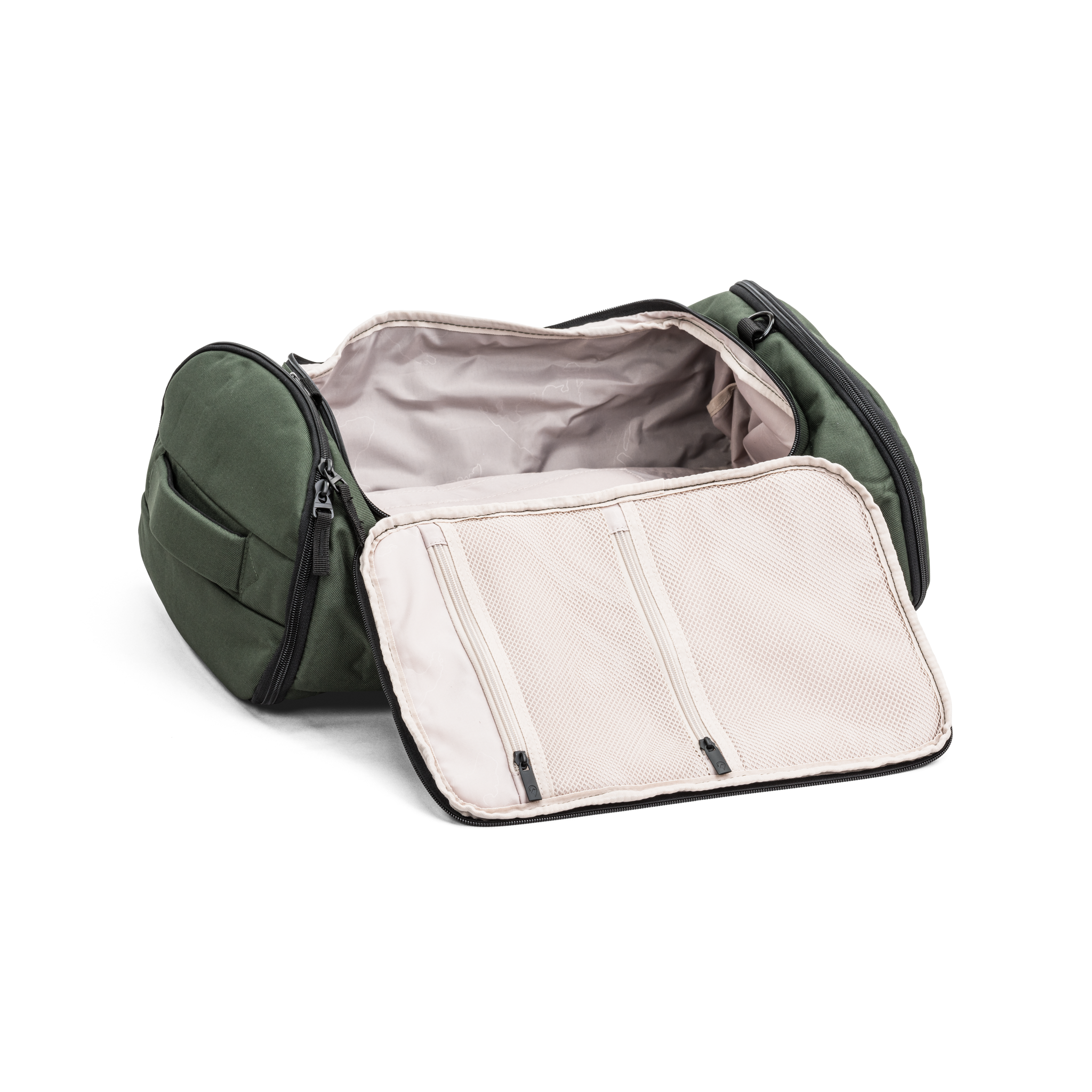 Kombinert Sekk og Bag | Grønn | Perfekt til trening | Barrel Bag