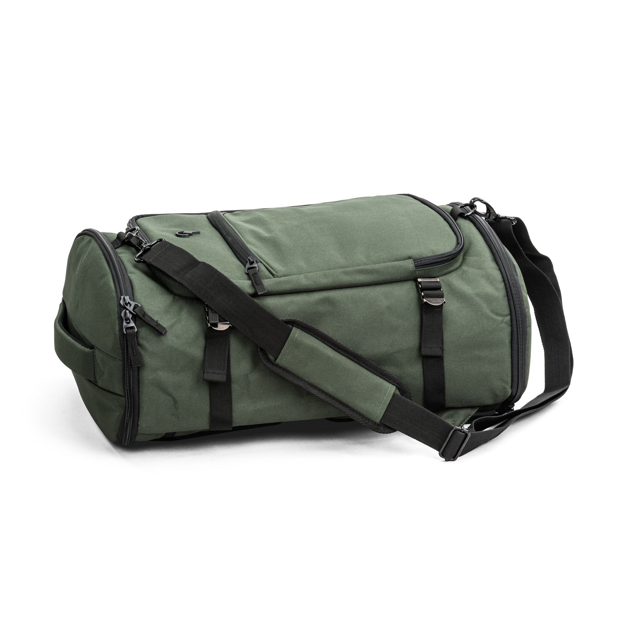Kombinert Sekk og Bag | Grønn | Perfekt til trening | Barrel Bag