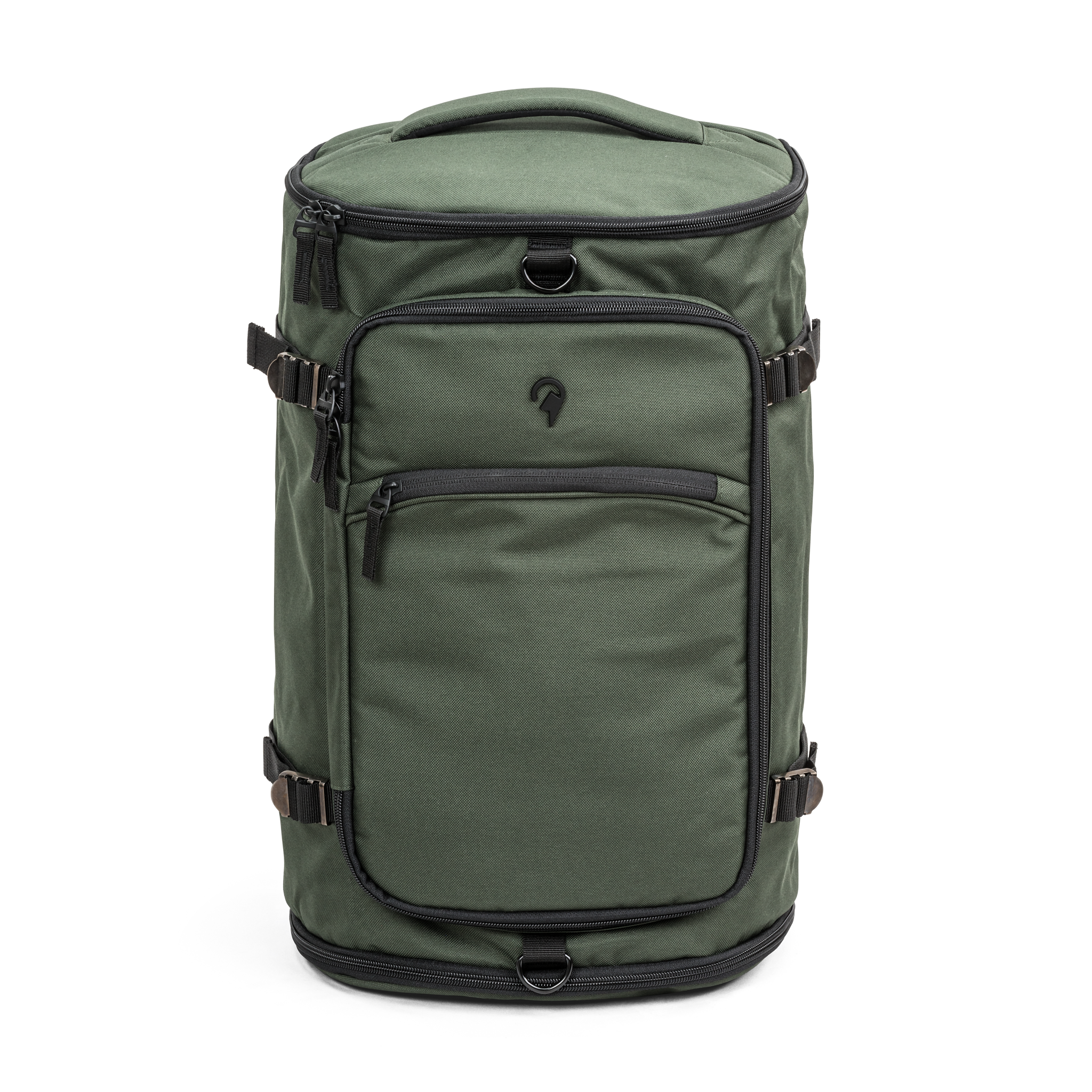 Kombinert Sekk og Bag | Grønn | Perfekt til trening | Barrel Bag