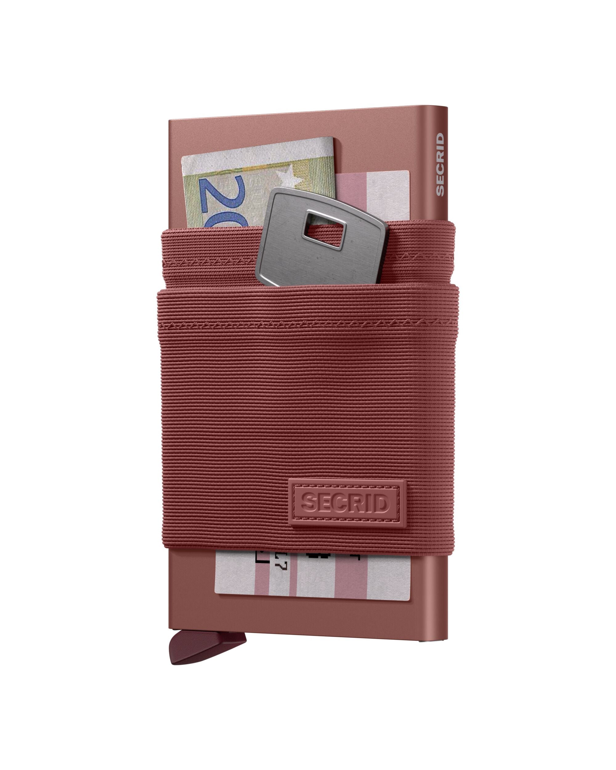 Flexwallet Kortholder – Mauve, Pop-Up, RFID-Sikker