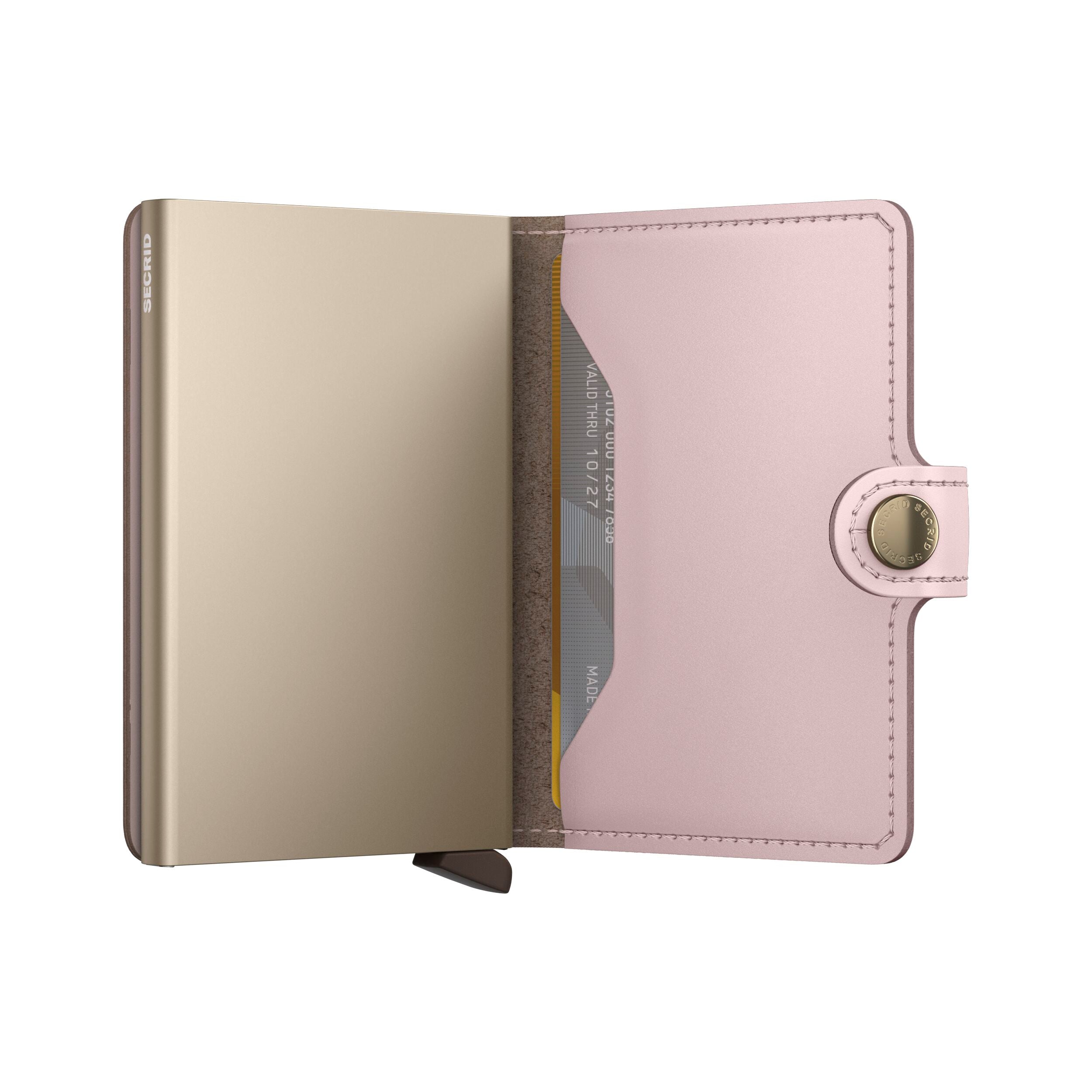 Miniwallet Kortholder – Rosa Ballet, Pop-Up