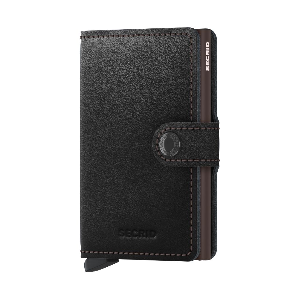 Kortholder | Lommebok | Sort/brun | Pop-Up | Secrid Miniwallet