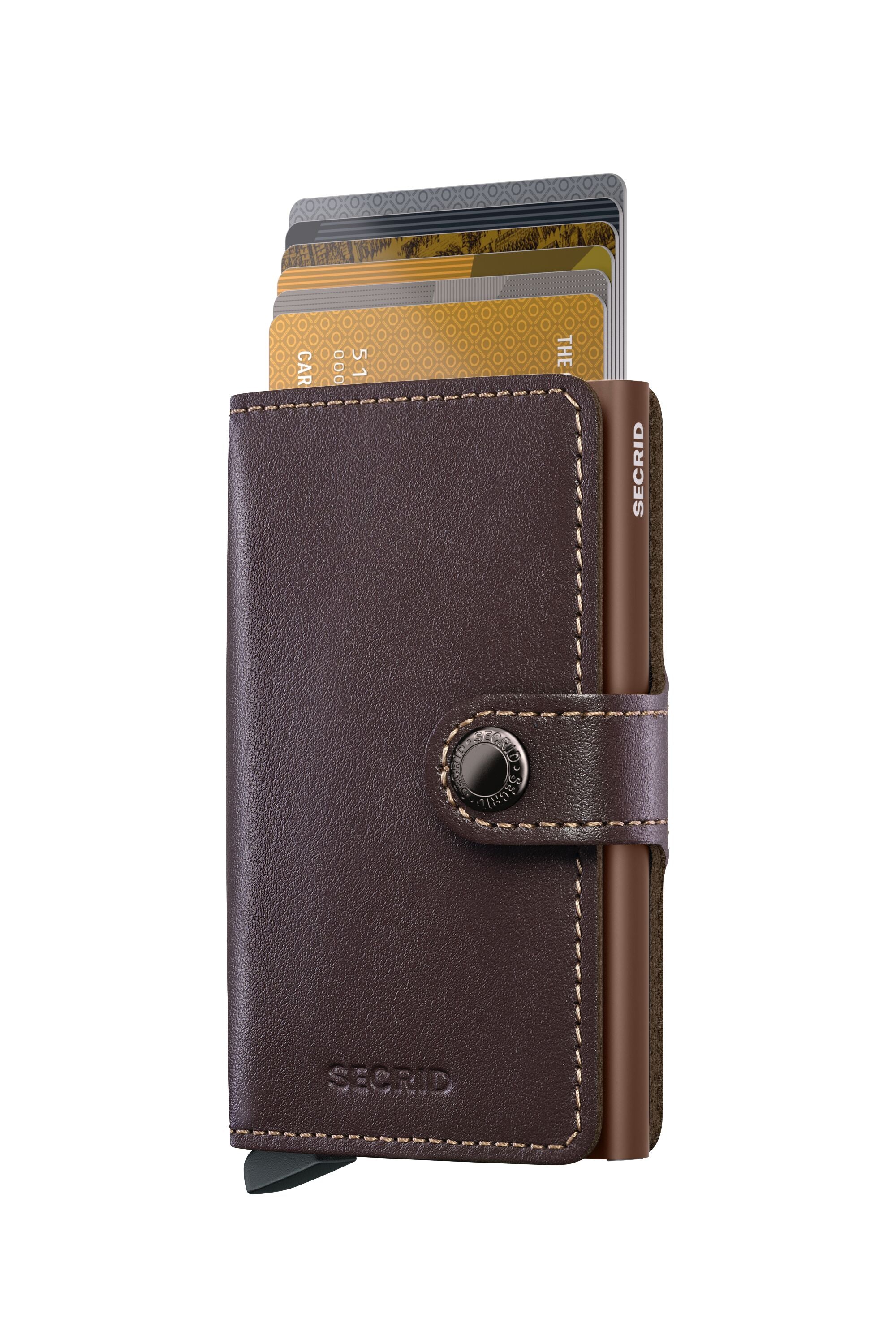 Kortholder | Lommebok | Chocolate | Pop-Up | Secrid Miniwallet