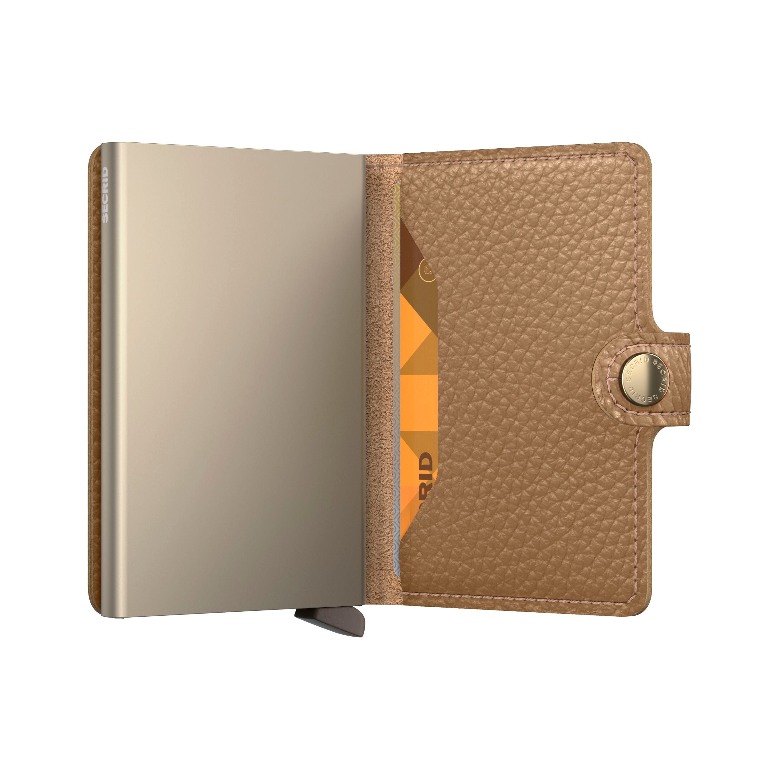 Kortholder | Lommebok | Cappucino | Pop-Up | Secrid Miniwallet