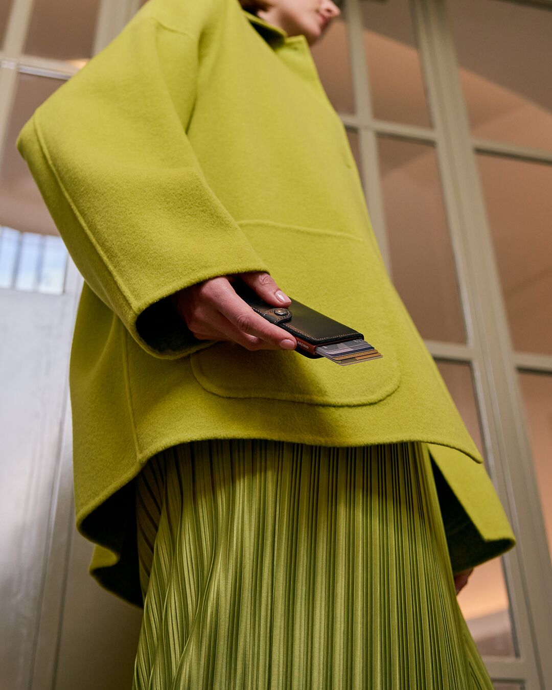 Kortholder | Lommebok | Sort/Rose | Pop-Up | Secrid Miniwallet