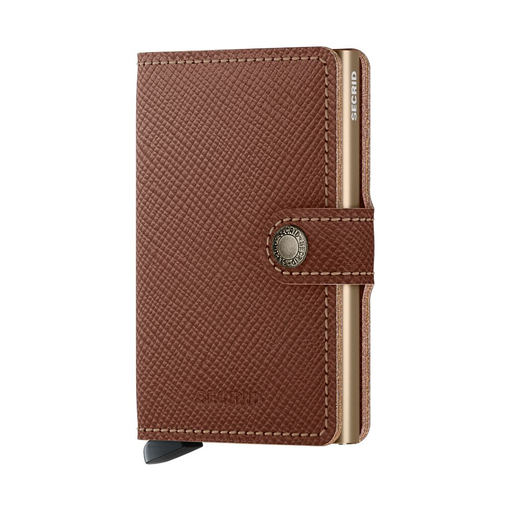 Kortholder | Lommebok | Caramal | Pop-Up | Secrid Miniwallet