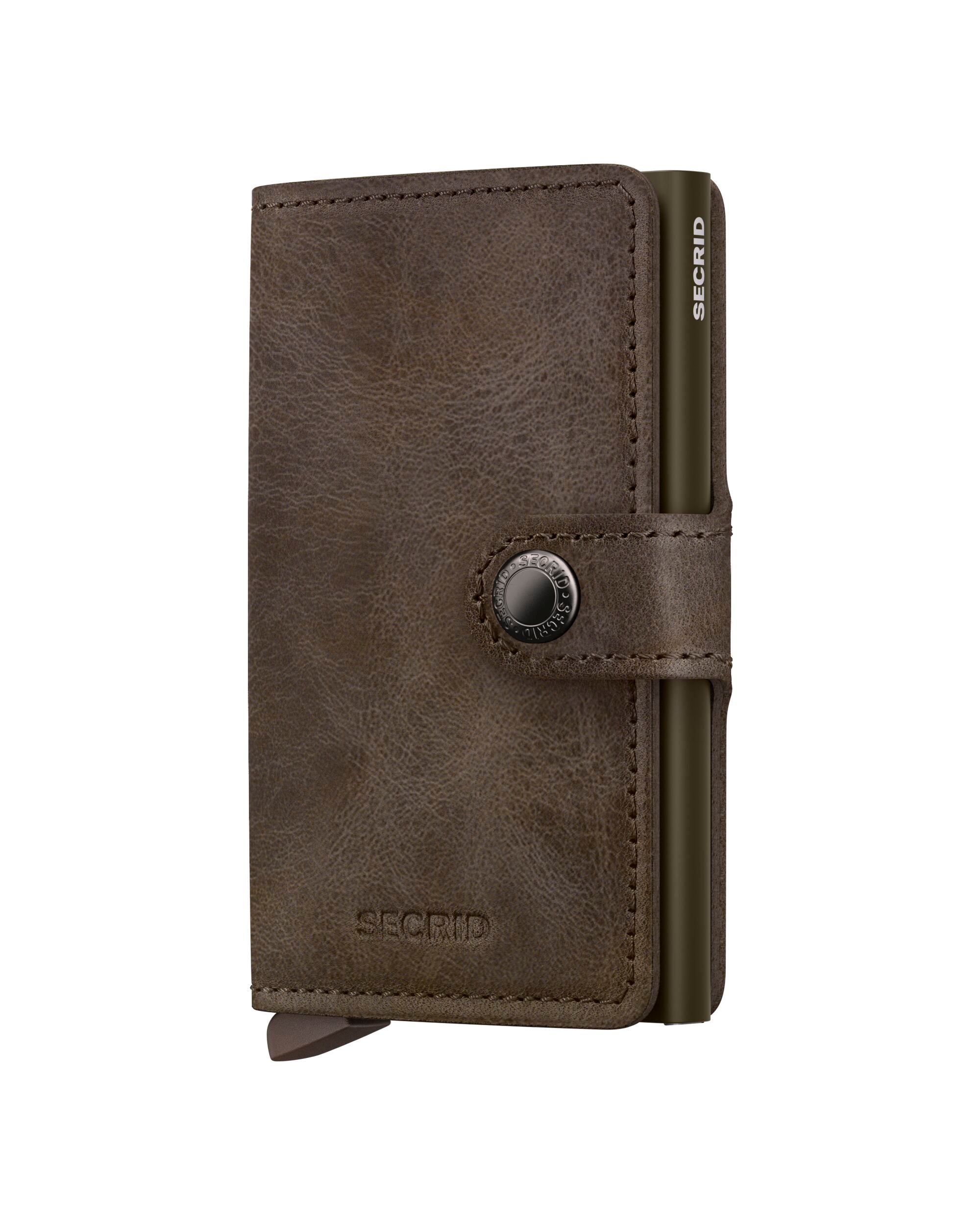 Kortholder | Lommebok | Vintage oak | Pop-Up | Secrid Miniwallet