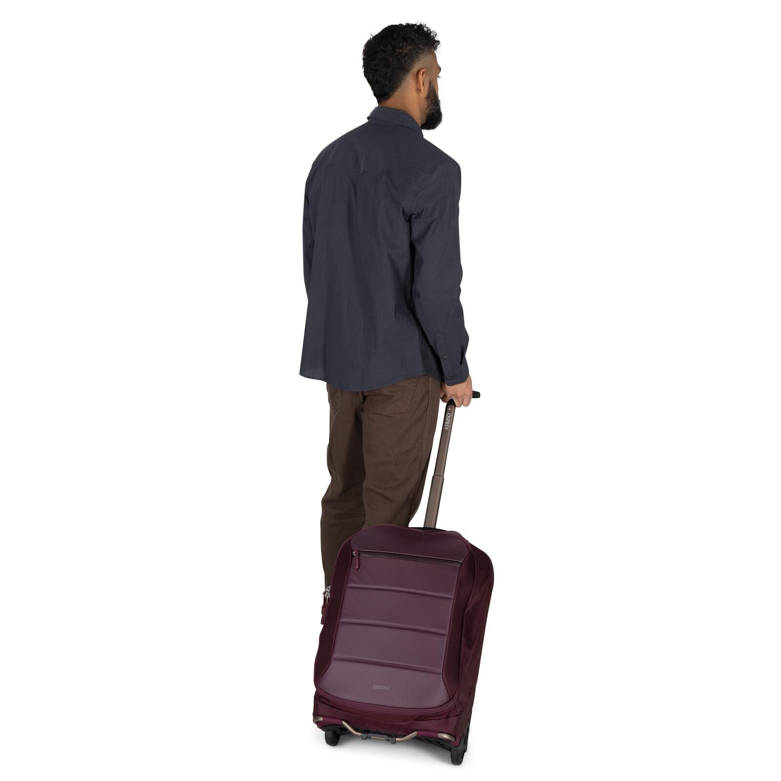 Ozone 2-Wheel Carry On 40 Koffert – Moody Burgundy
