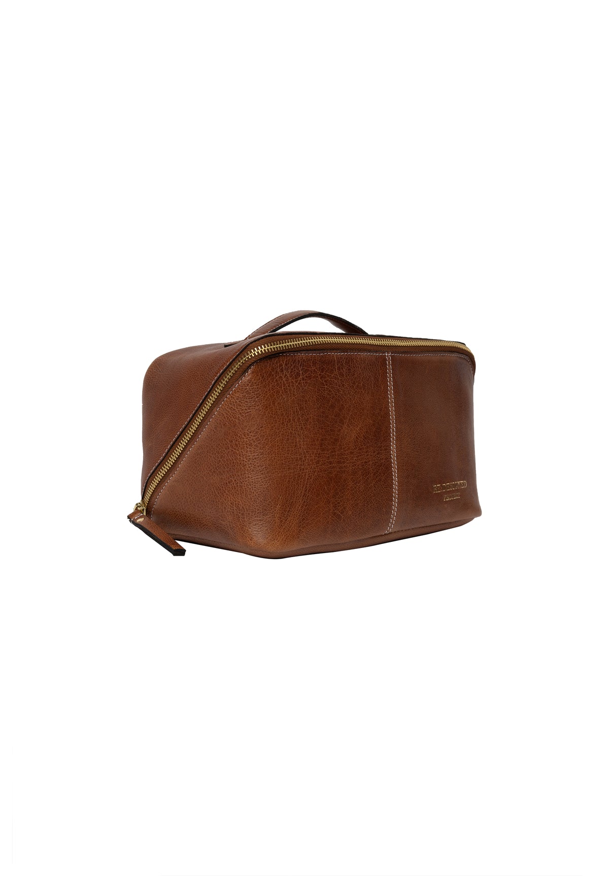 Project 9, Strikkemappe, Skinn, Walnut/Gold