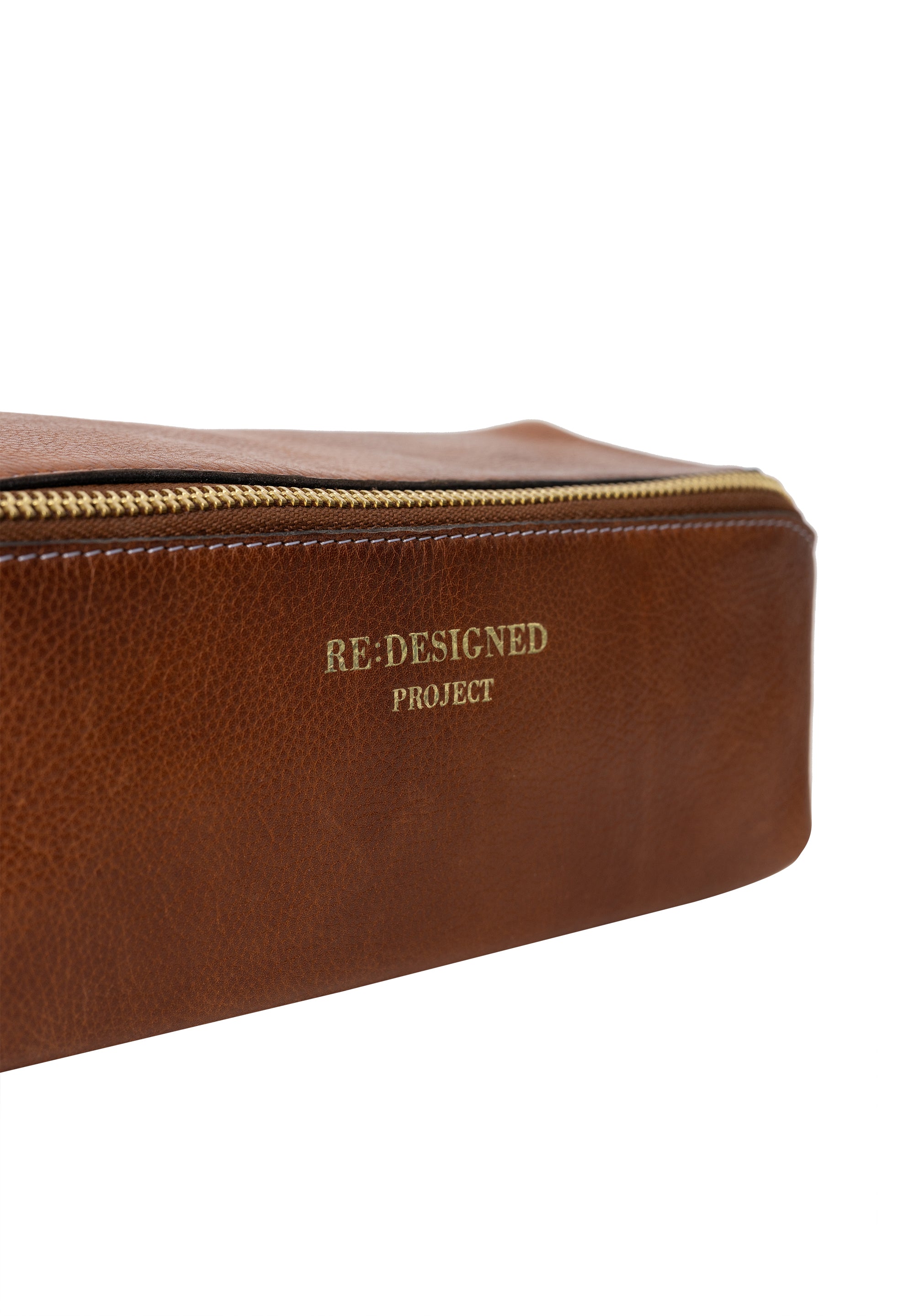 Project 41 Strikkemappe – Skinn, Walnut