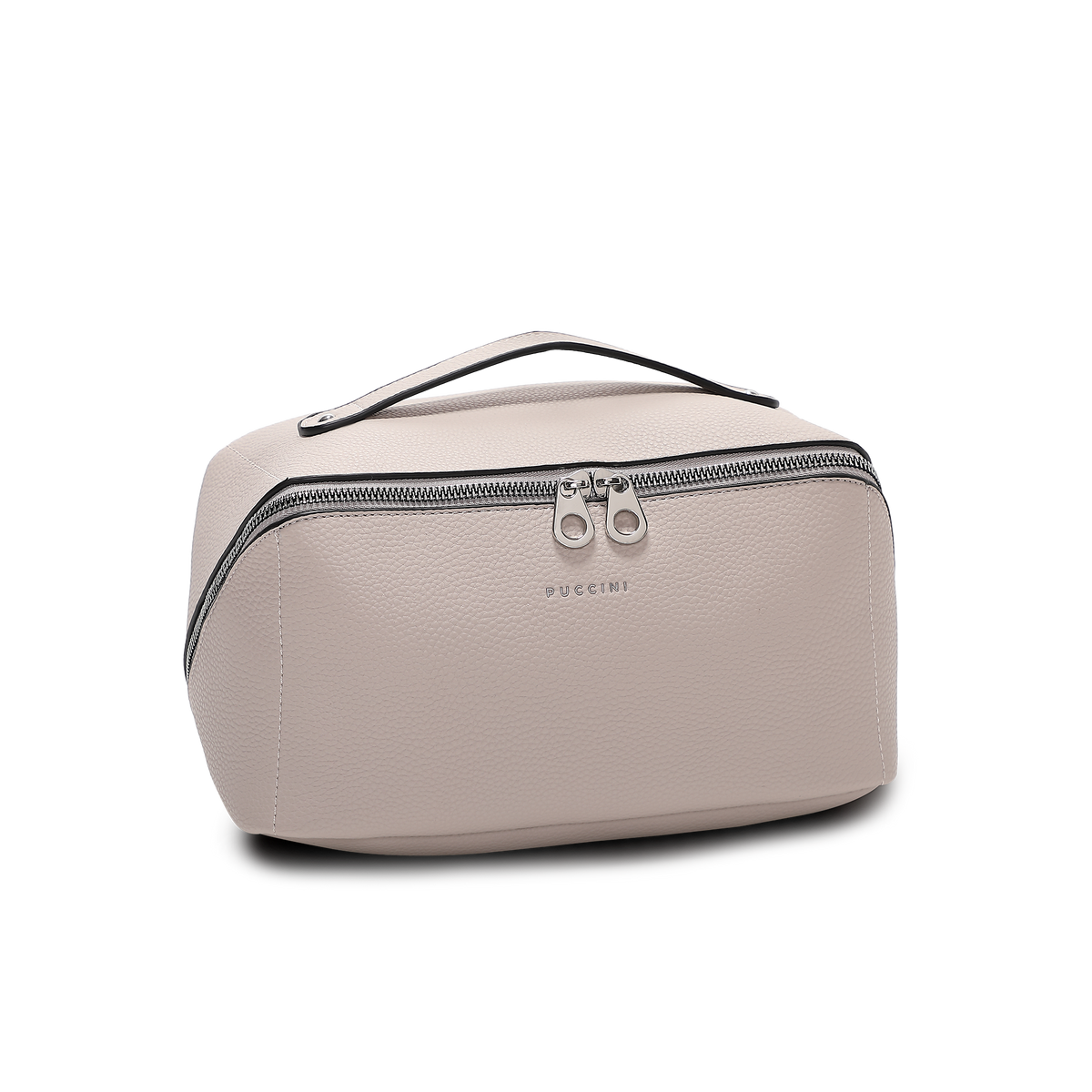 Anna Toalettmappe – Beige, Romslig