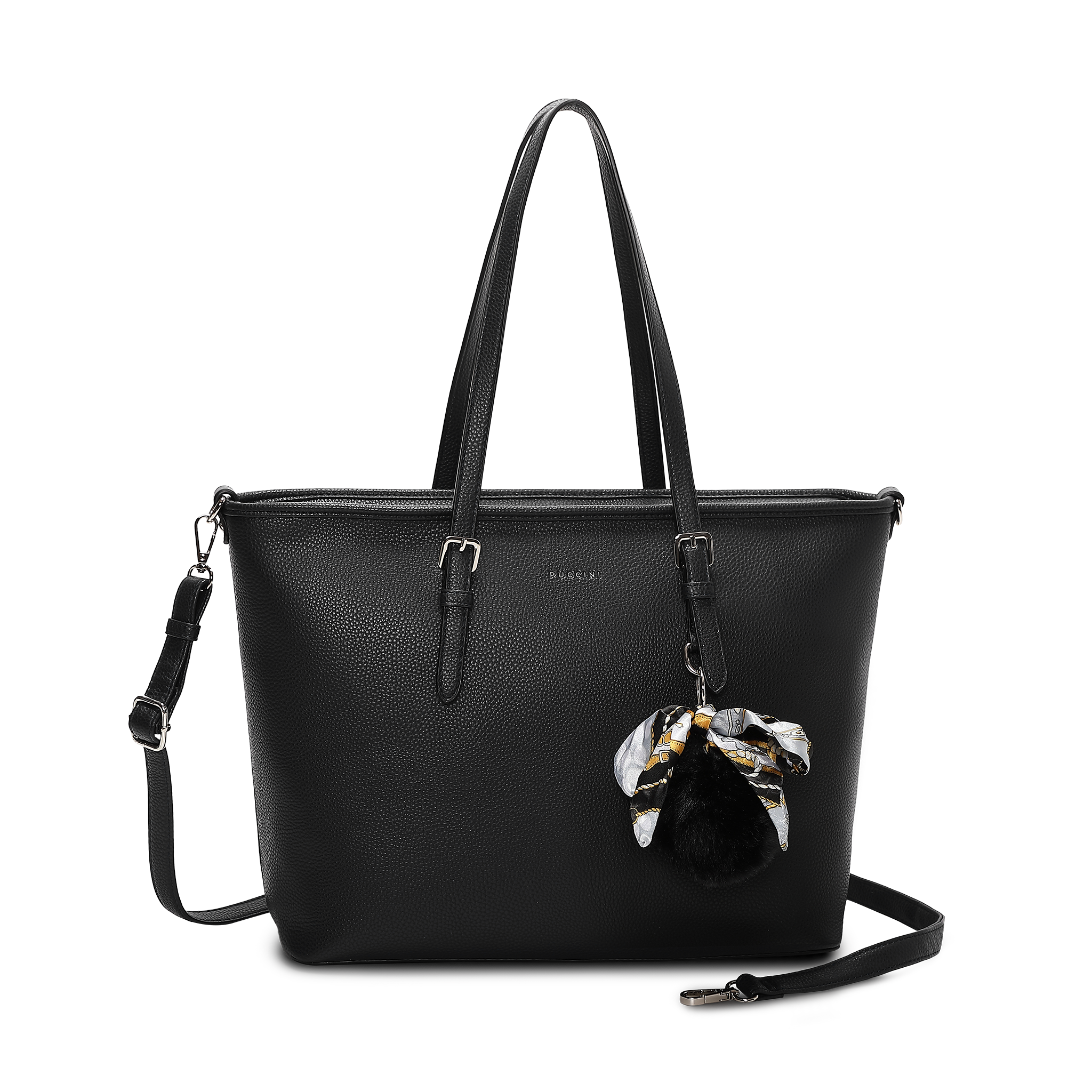 Skulderveske | Sort | Langreim | Romslig | 4331284 Anna