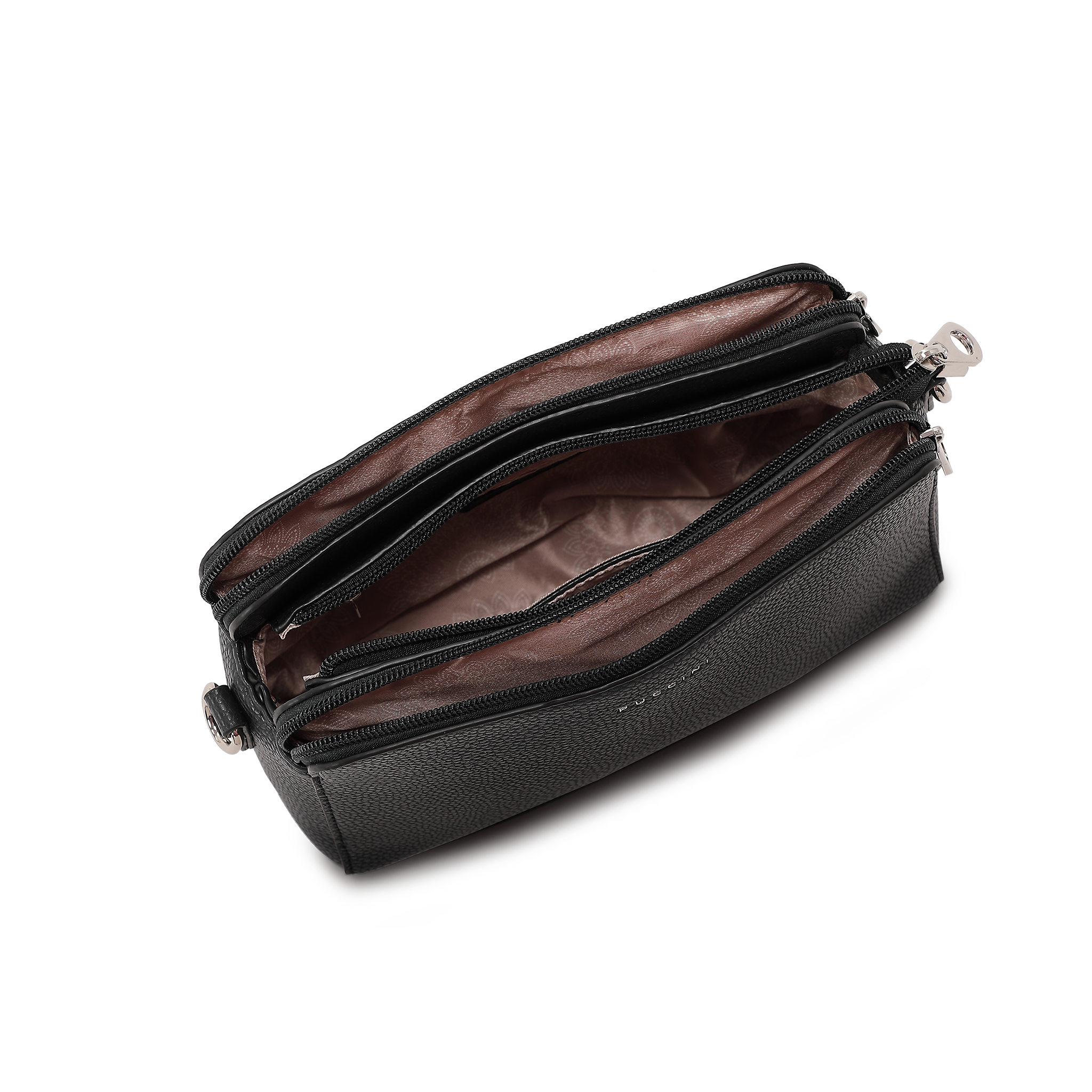 Crossbody | Avtagbar langreim | Brun | 4331289 Anna