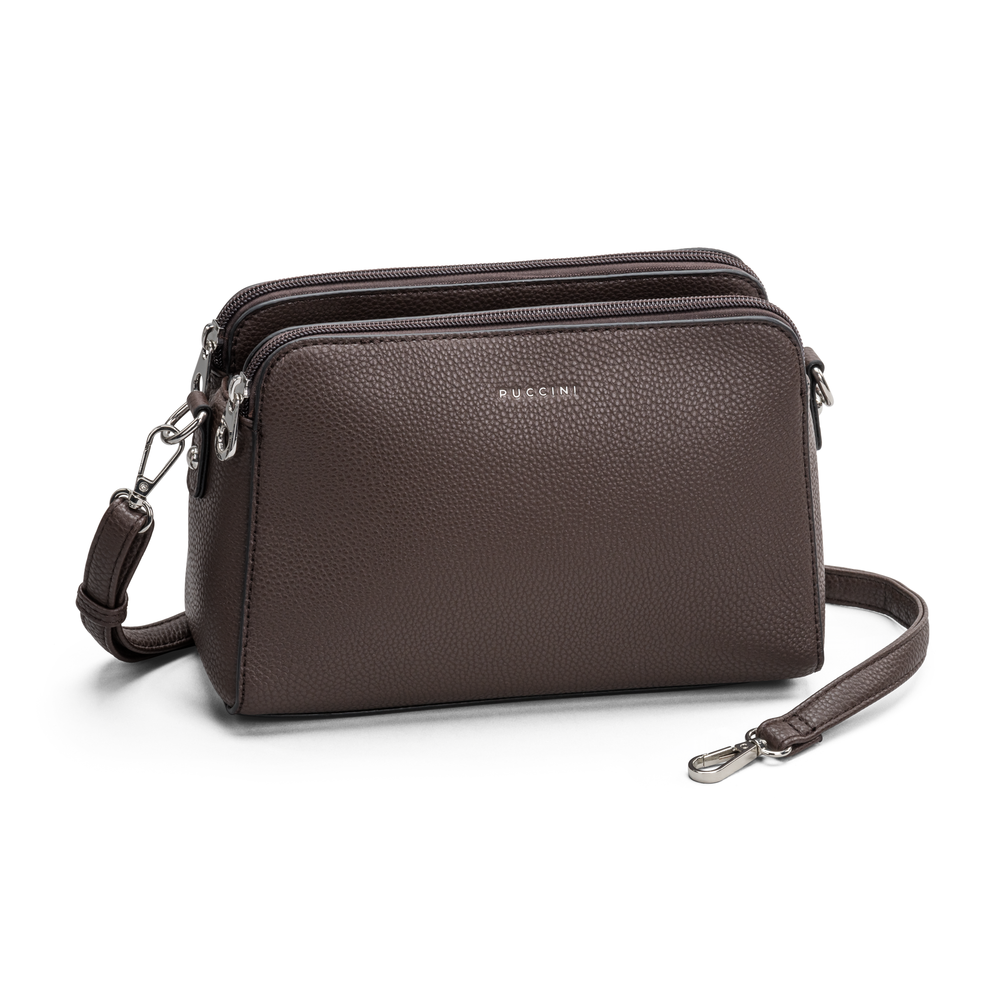 Crossbody | Avtagbar langreim | Brun | 4331289 Anna