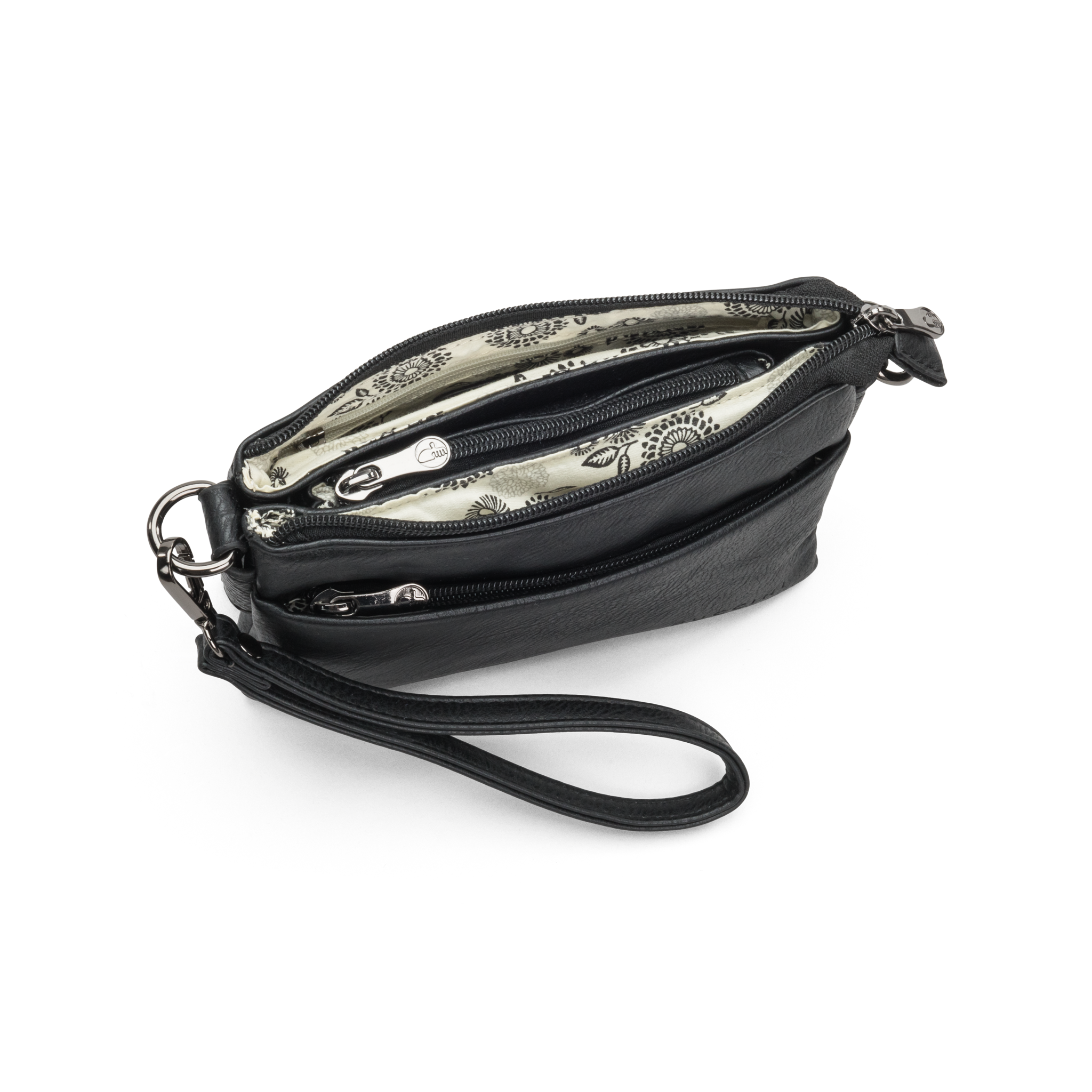 Clutch/ Selskapsveske | Sort | Avtagbar langreim | 4343220 Donna
