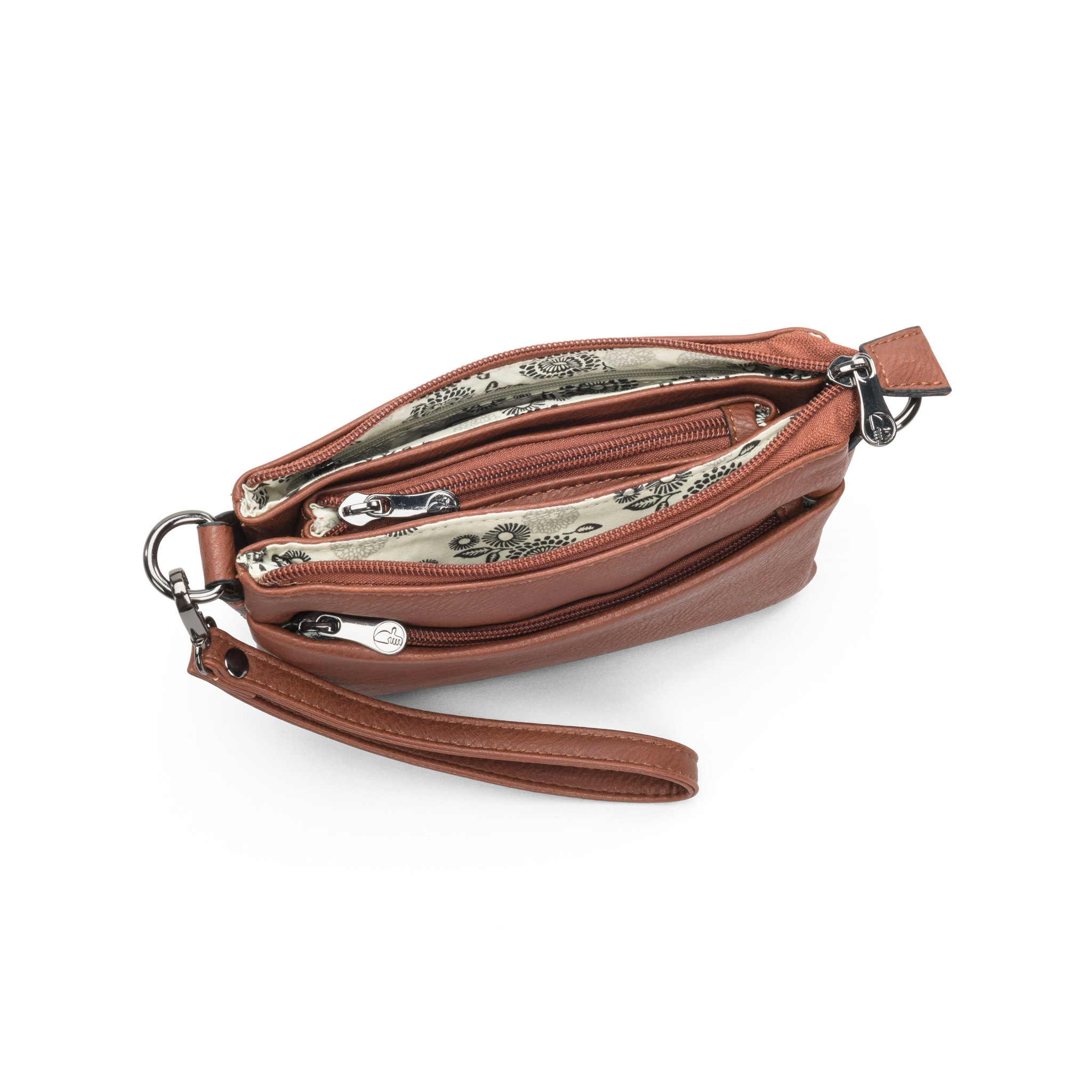 Clutch/ Selskapsveske | Cognac | Avtagbar langreim | 4343220 Donna