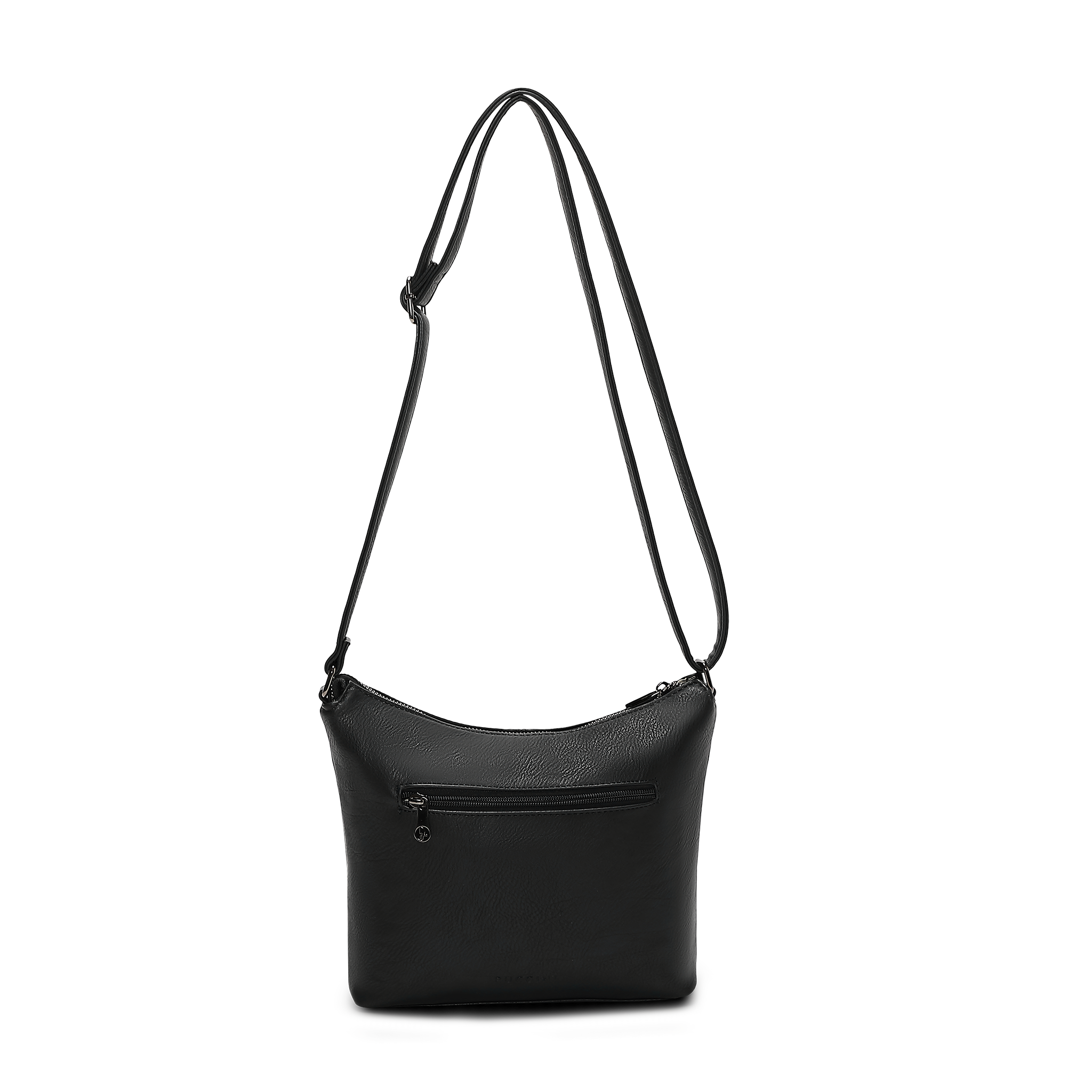 Crossbody veske | Sort | Flere inndelinger | 4351117 Donna