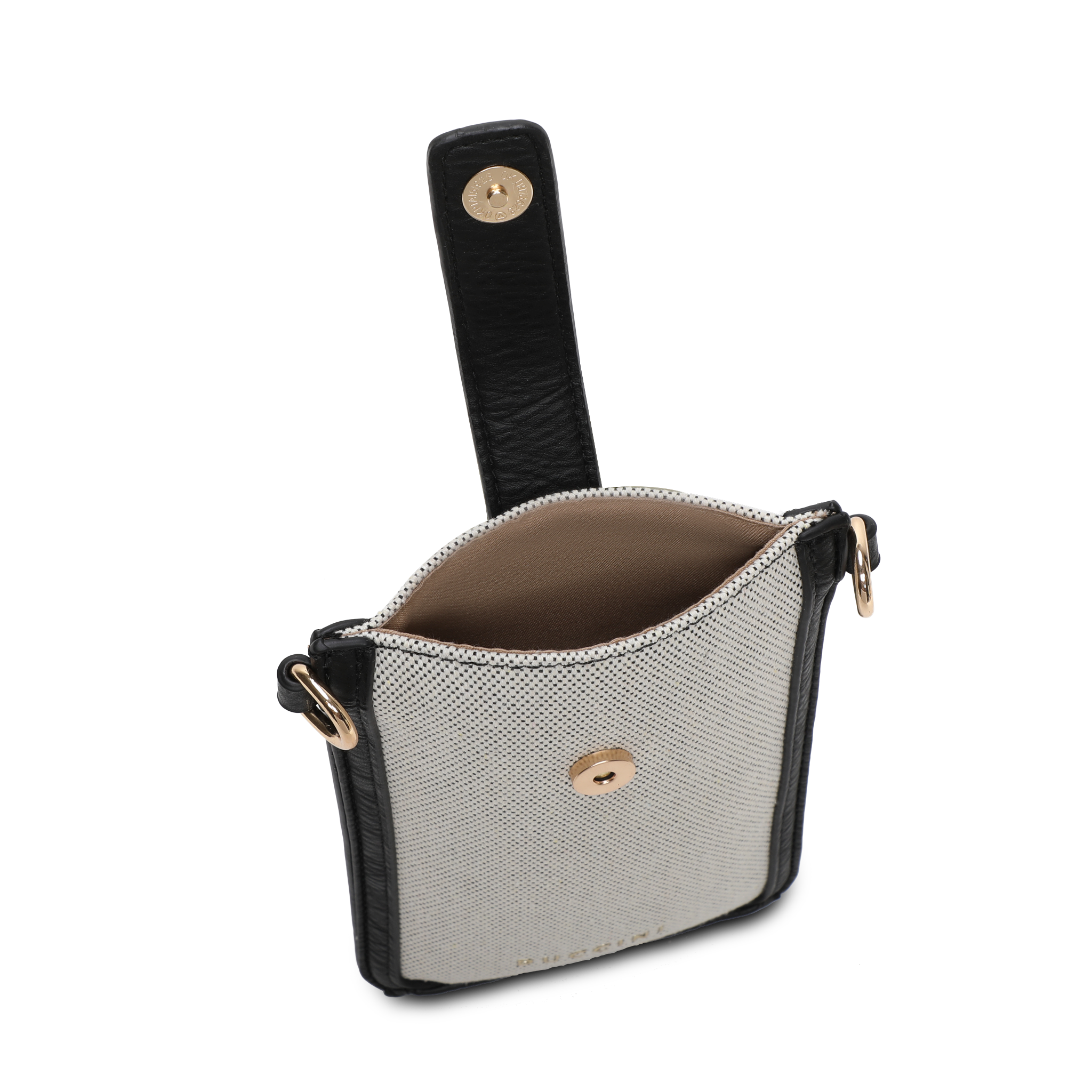 Mobilveske | Beige/Sort | Justerbar Langreim | 4351119 Linea